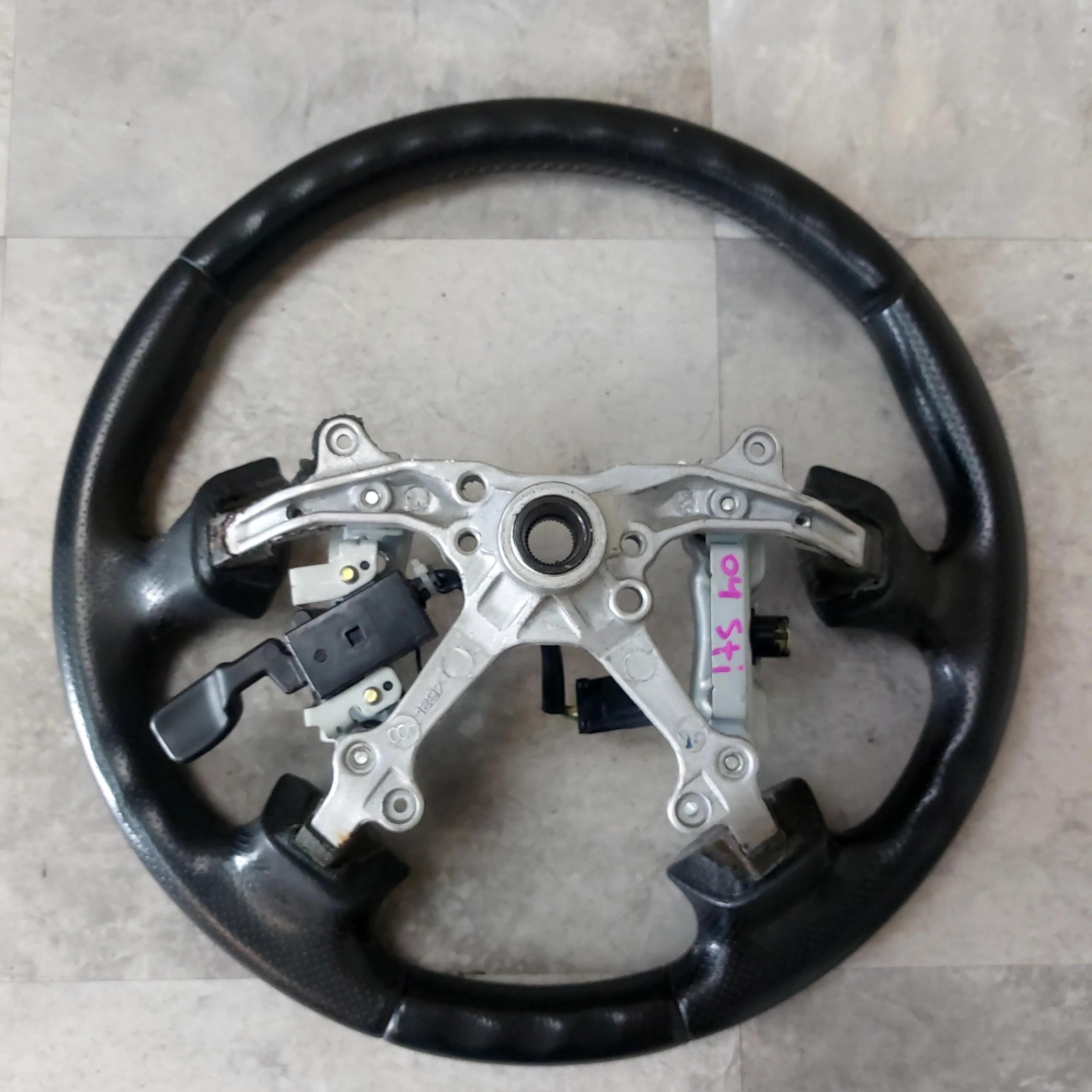 2002-2004 Subaru Impreza WRX Steering OEM Wheel K2 - Image 9