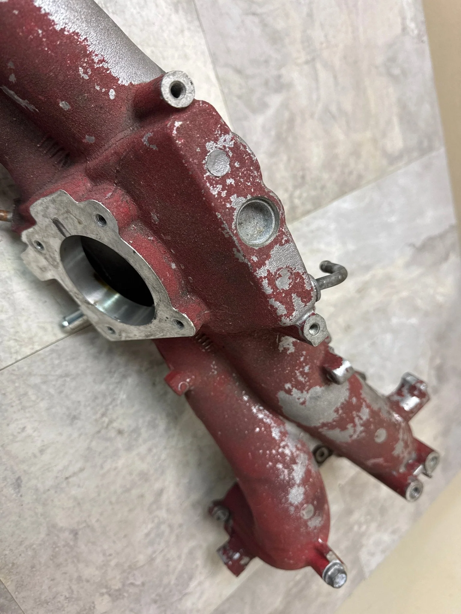 2004-2007 Subaru Impreza WRX STi OEM Intake Manifold Assembly (2) E5 - Image 3