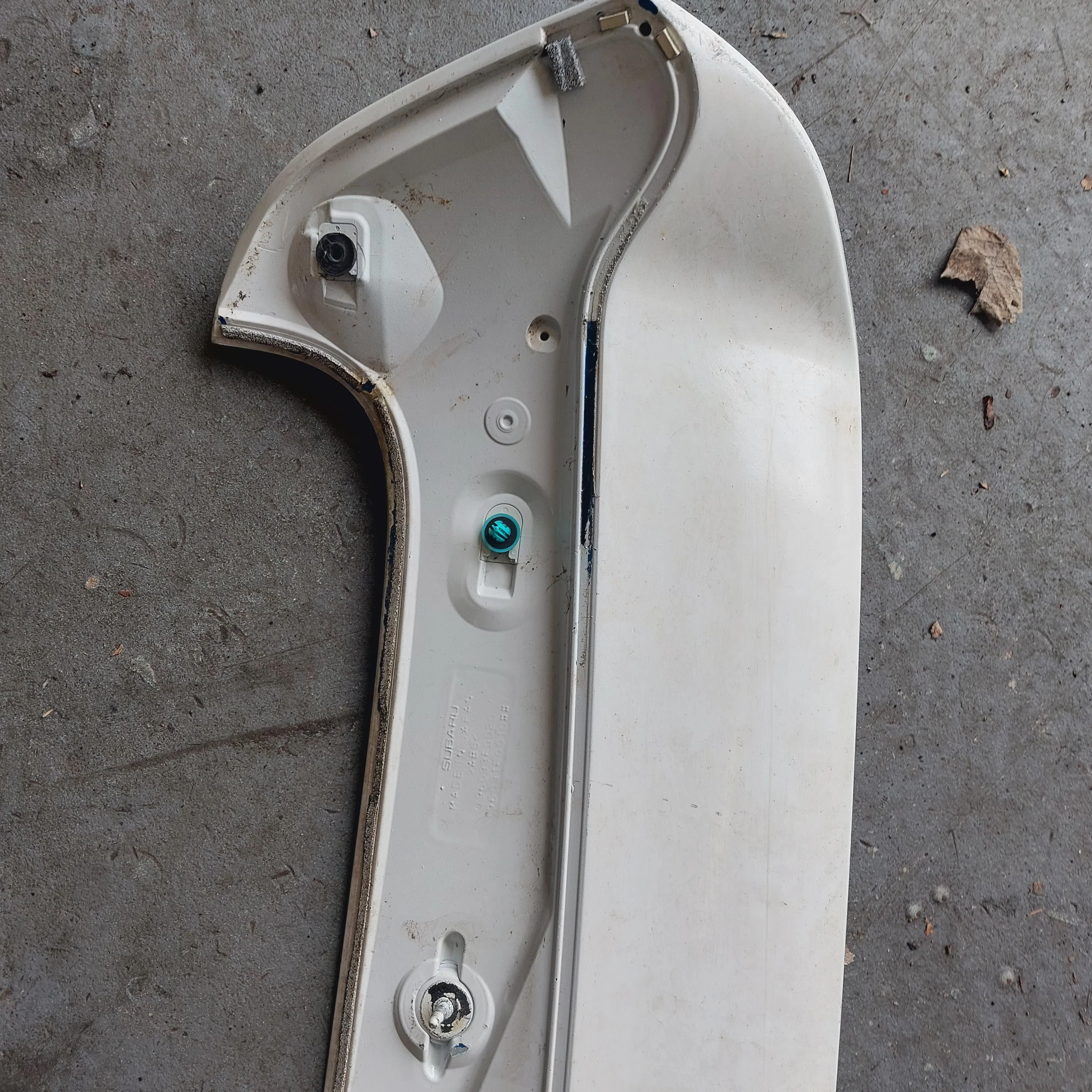 2008-2014 Subaru Impreza WRX STi OEM Hatch Wing Rear - Image 10