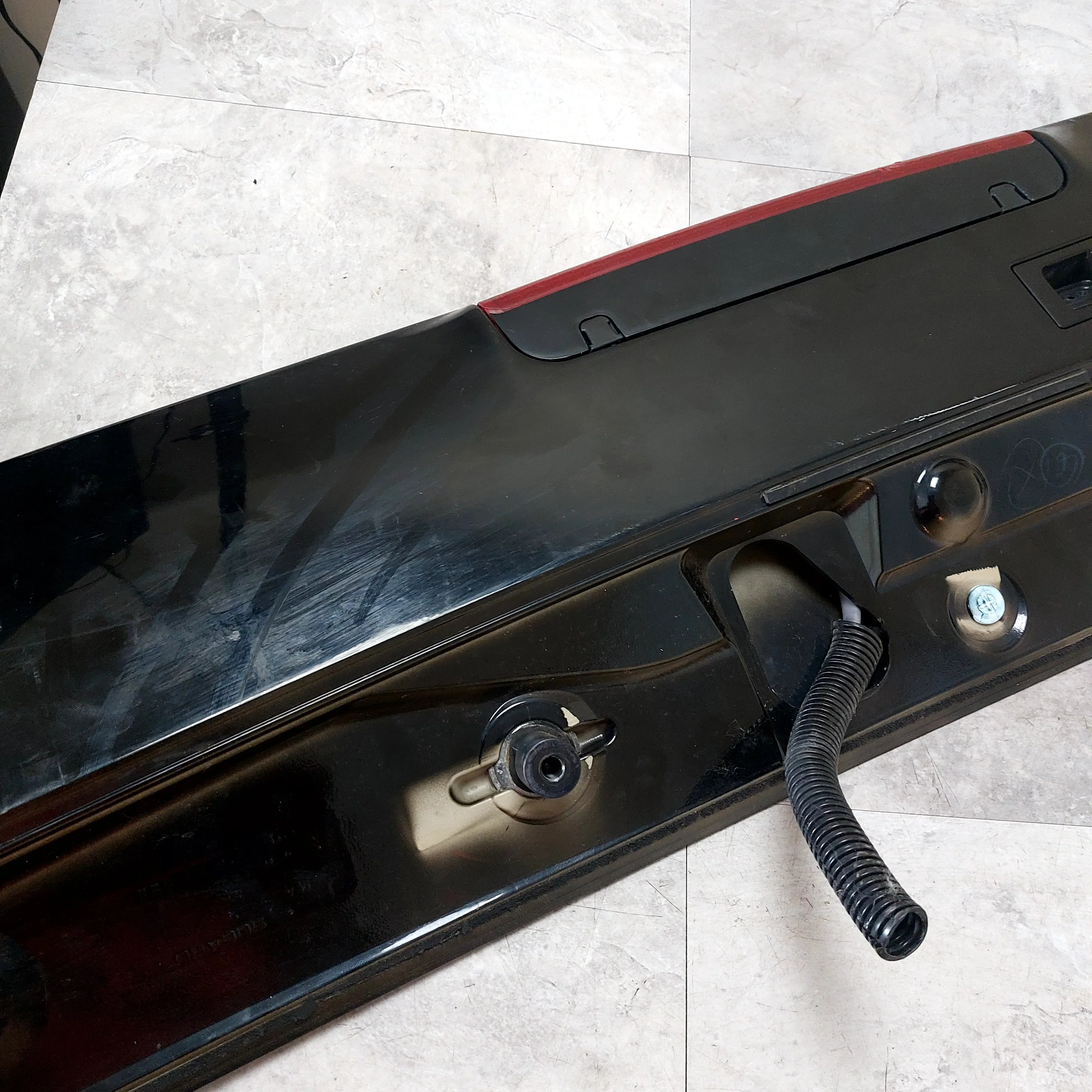 2008-2014 Subaru Impreza WRX STi OEM Hatch Wing Rear Perrin Risers - Image 12