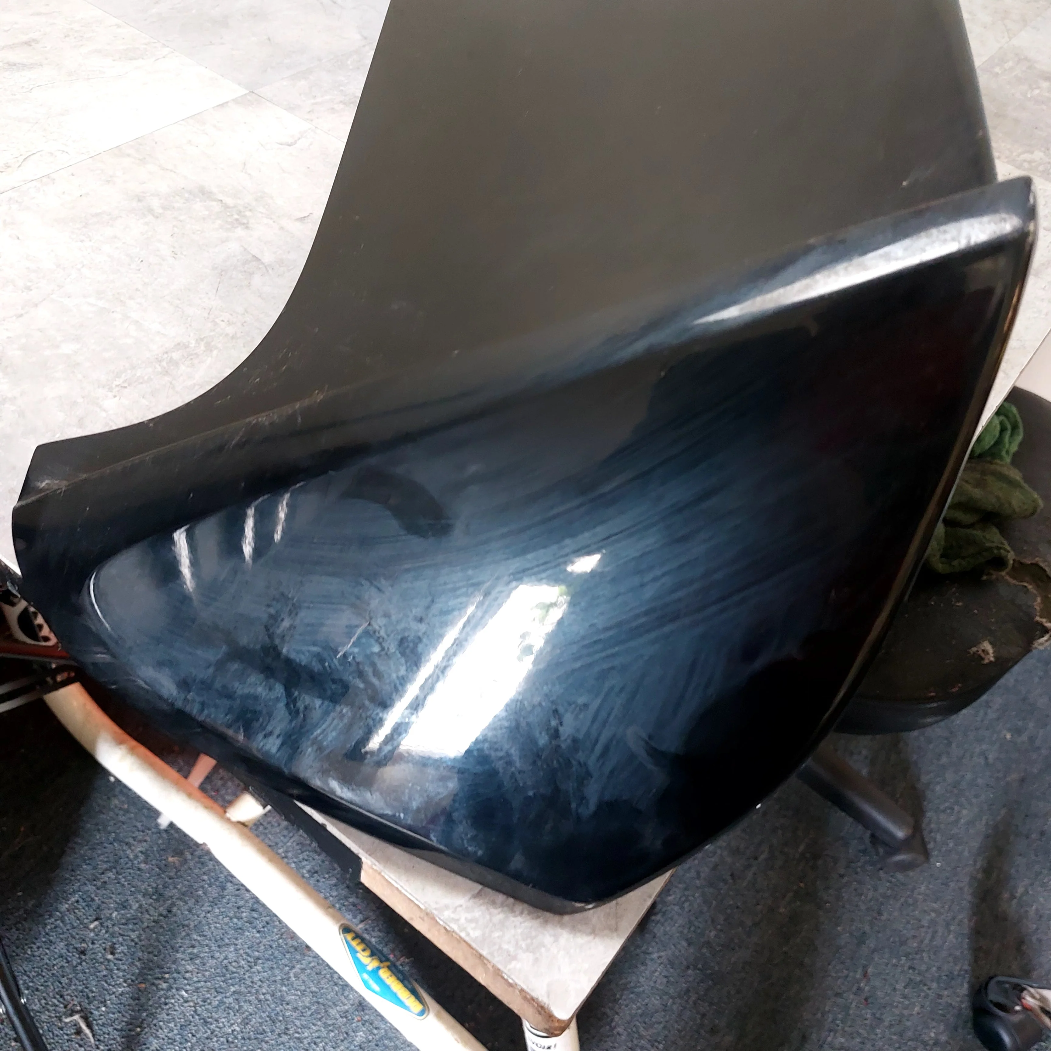 2008-2014 Subaru Impreza WRX STi OEM Hatch Wing Rear Perrin Risers - Image 3