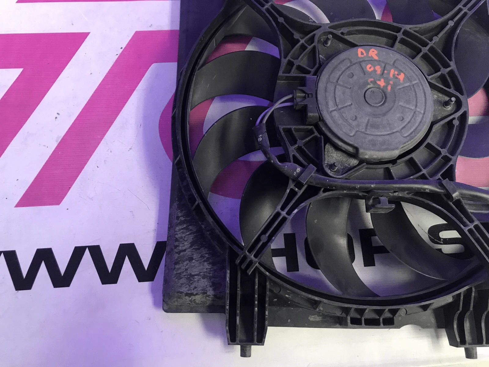 2008-2014 Subaru Impreza WRX STi OEM Left LH Radiator Cooling Fan - Image 9