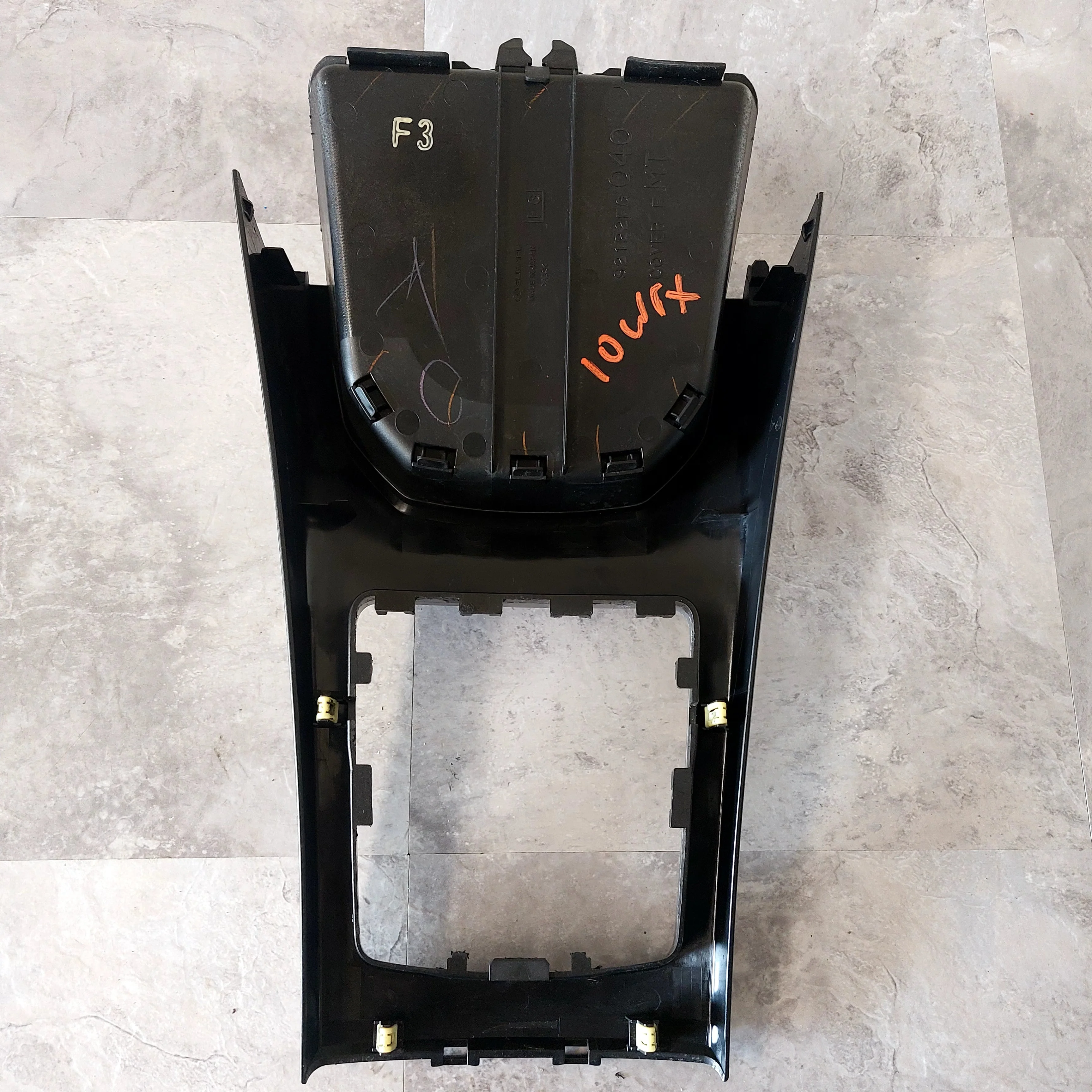 2008-2014 Subaru Impreza WRX STi OEM Shifter Cover Trim - Image 5