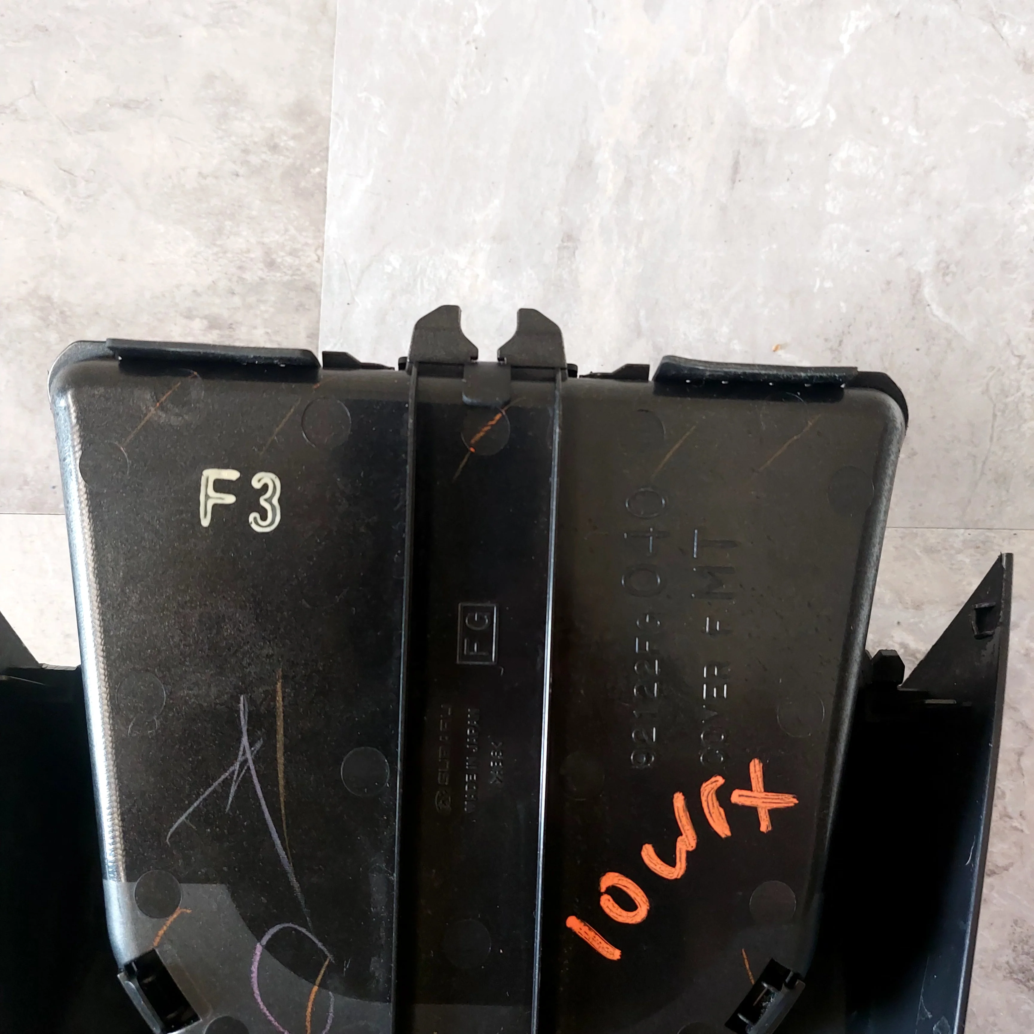 2008-2014 Subaru Impreza WRX STi OEM Shifter Cover Trim - Image 8