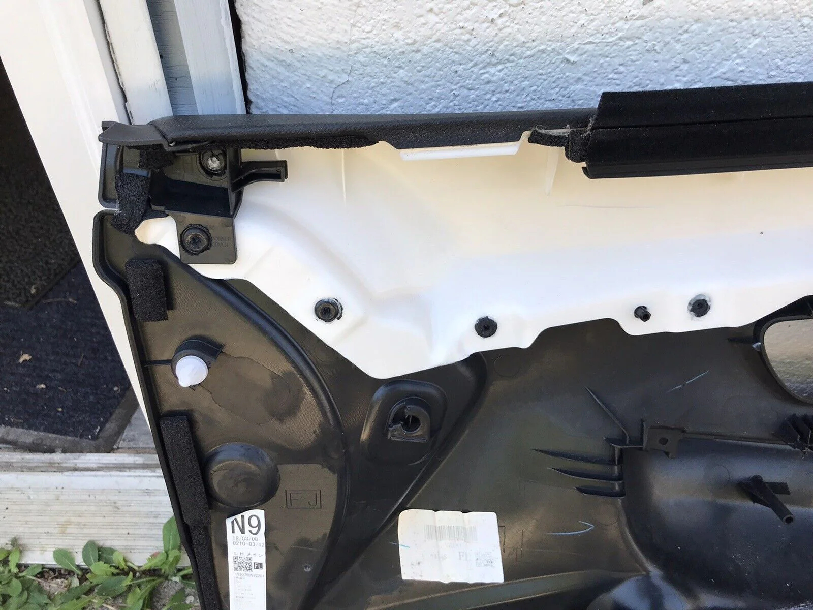 2015-2019 Subaru STi Front Driver OEM Side LH Door Panel - Image 9