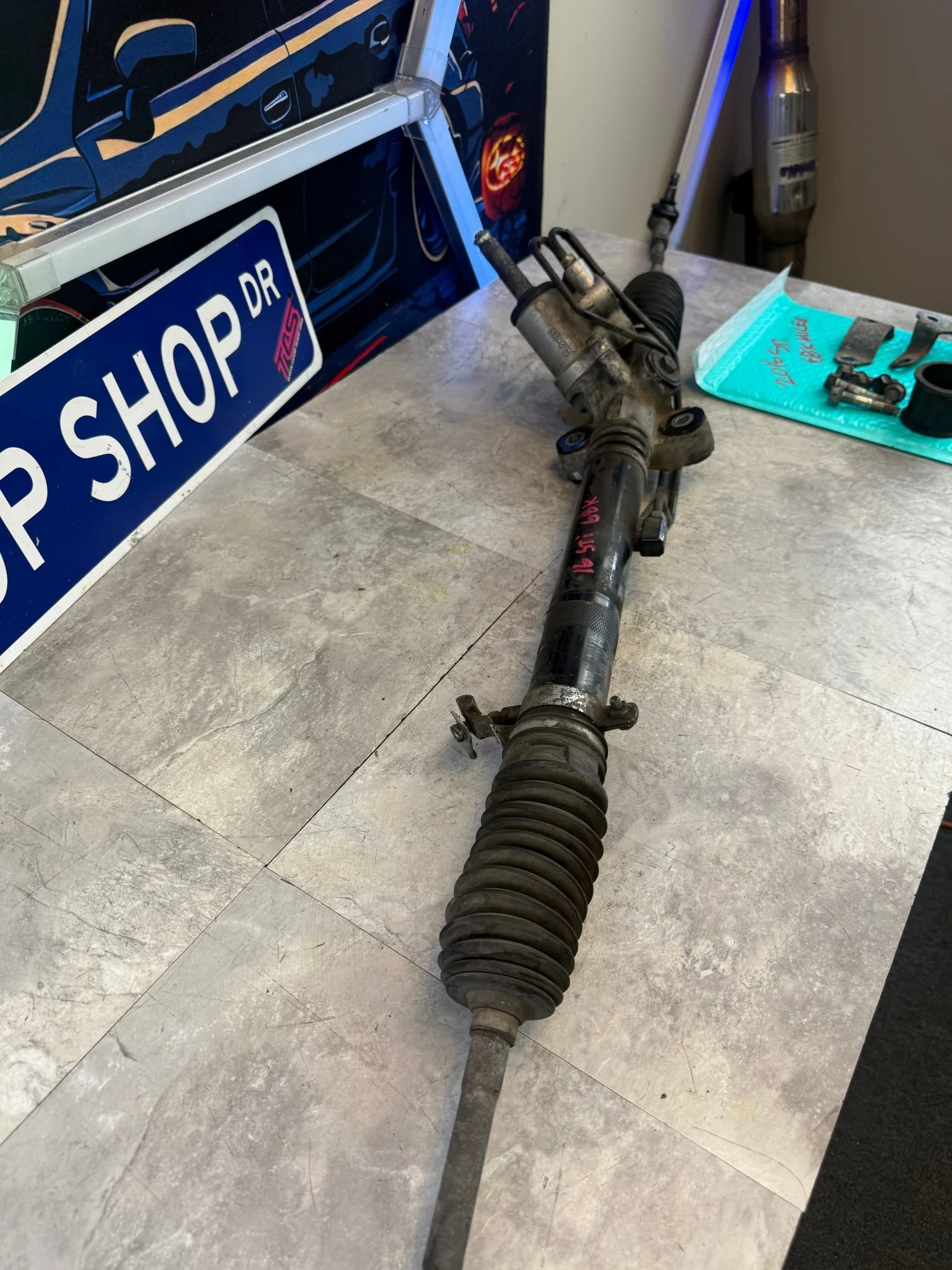 OEM 2015-2021 Subaru STi steering rack assembly complete wrx swap quick ratio - Image 7