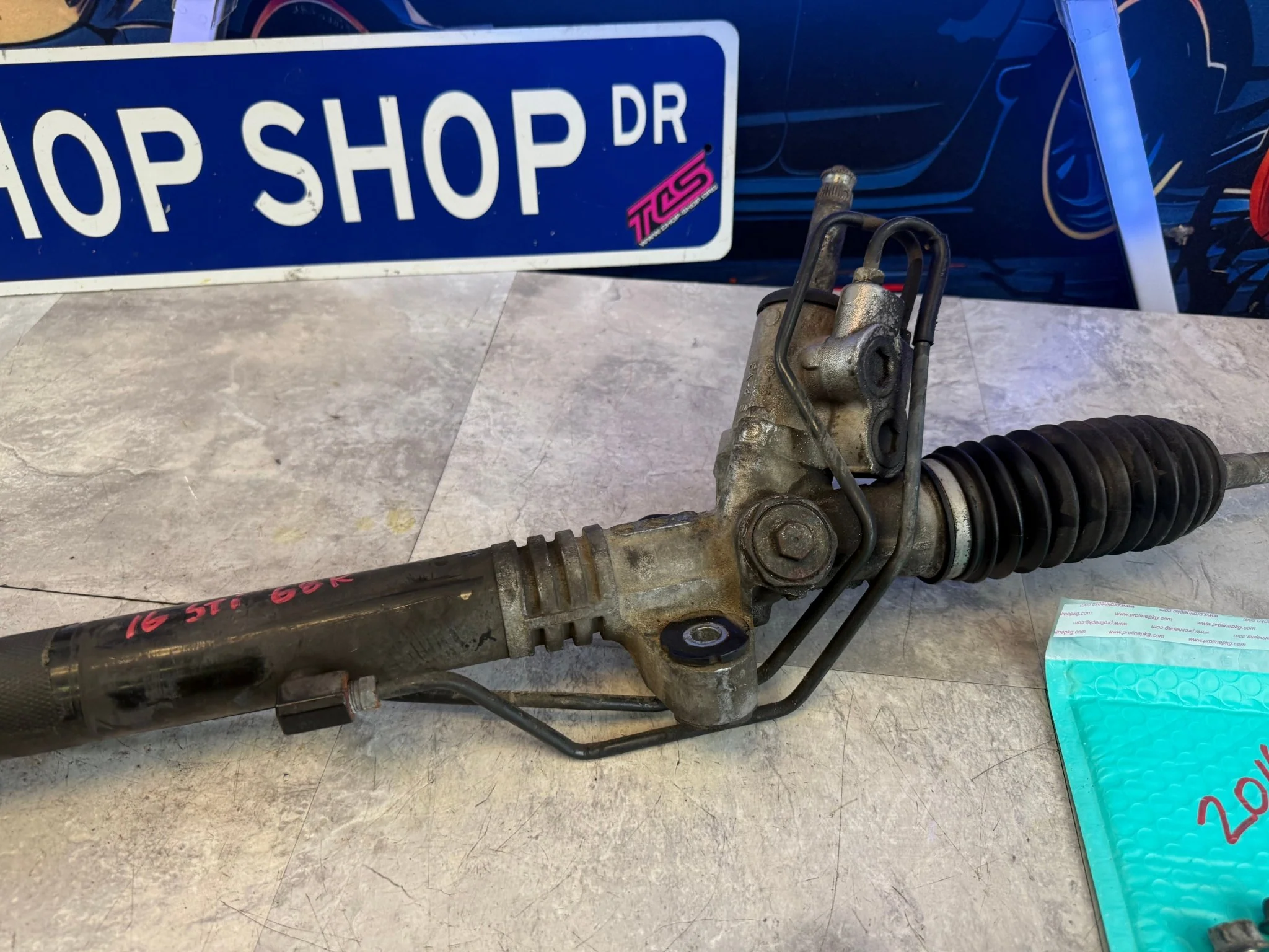 OEM 2015-2021 Subaru STi steering rack assembly complete wrx swap quick ratio - Image 8