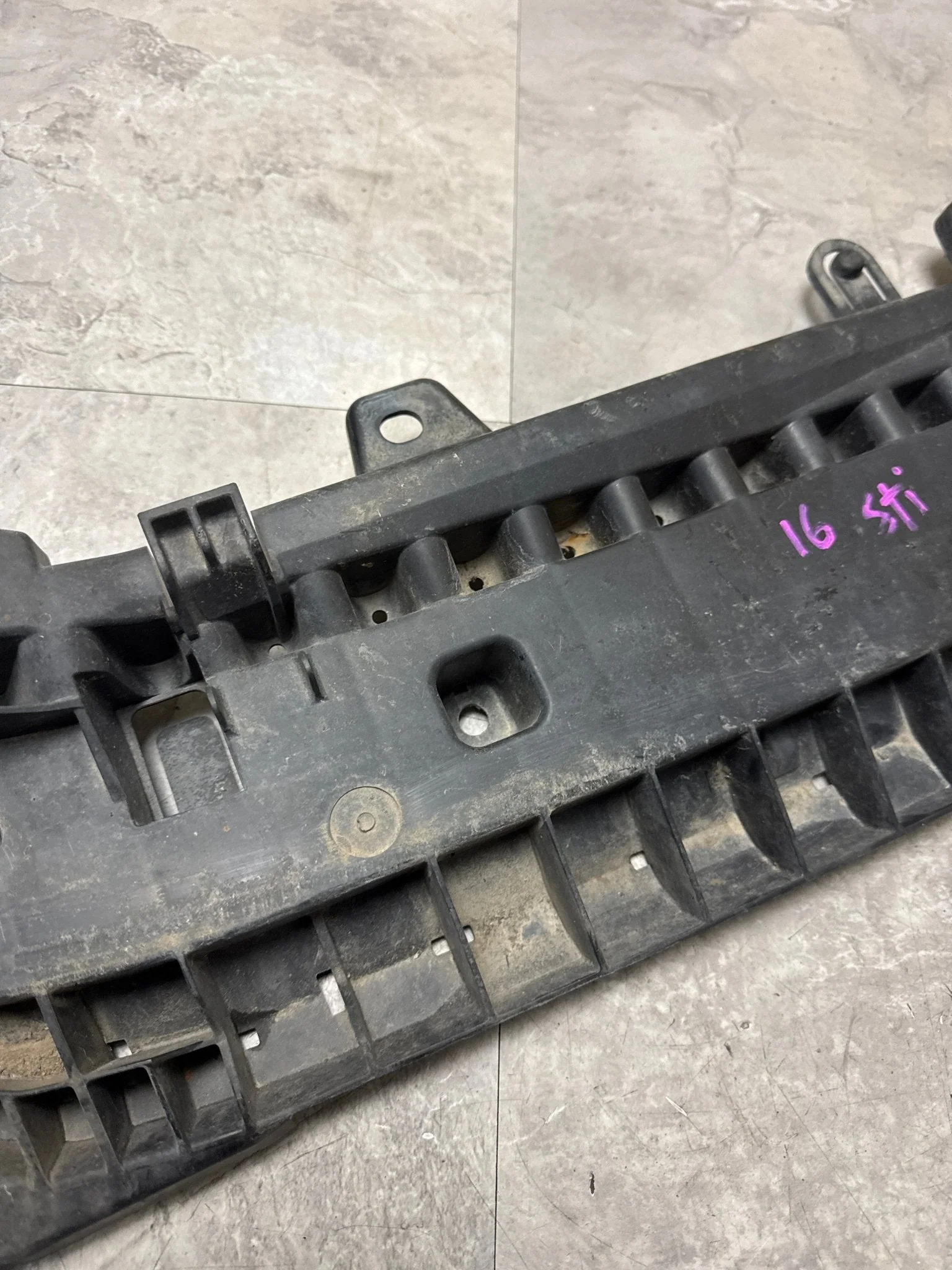 2015-2021 Subaru WRX STi Front OEM Bumper Cover Lower Bracket - Image 3