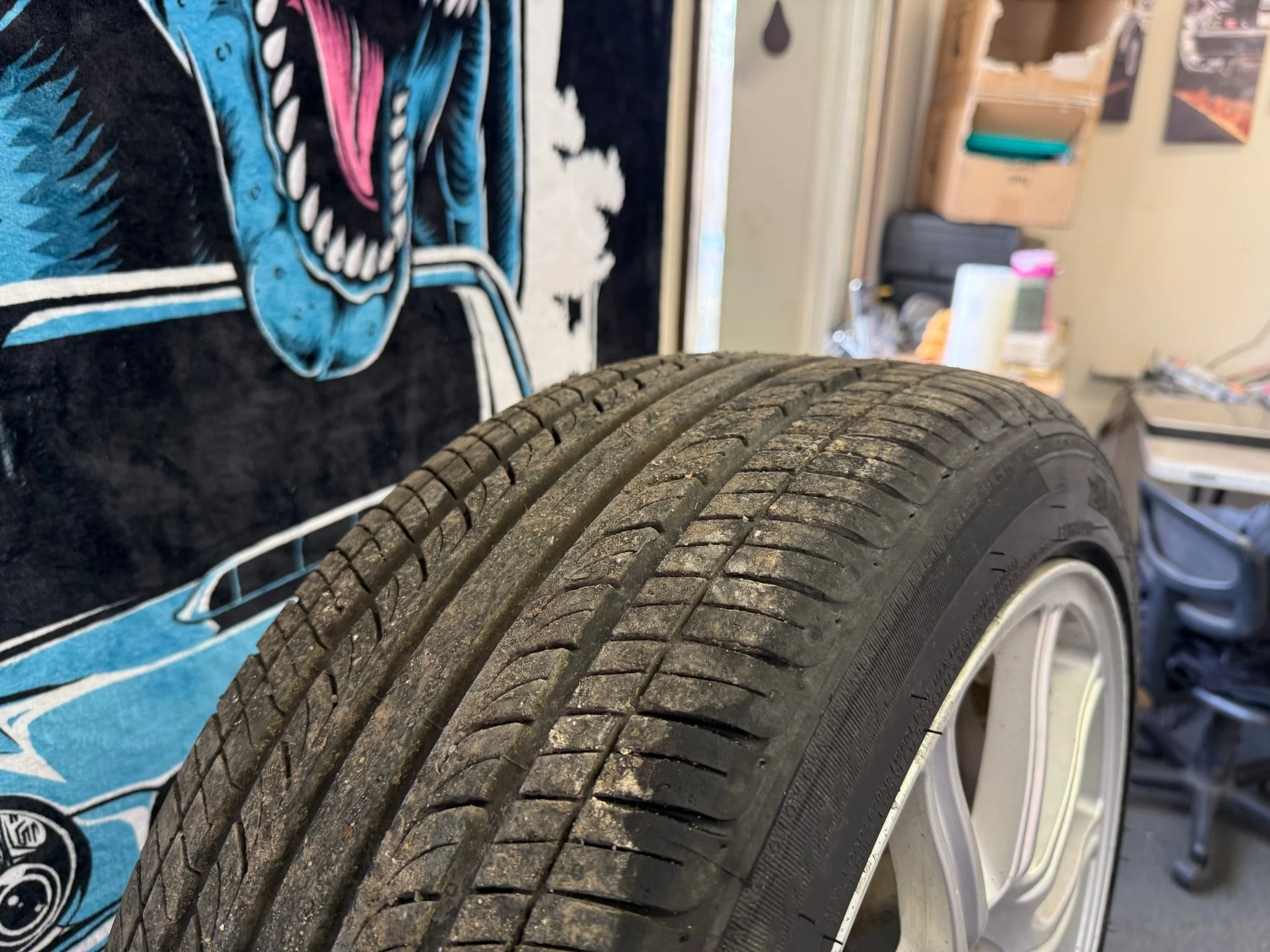 OEM BBS Subaru STi wheels forged 5x114 2005-2007 clear brembos WRX SWAP & center caps - Image 15