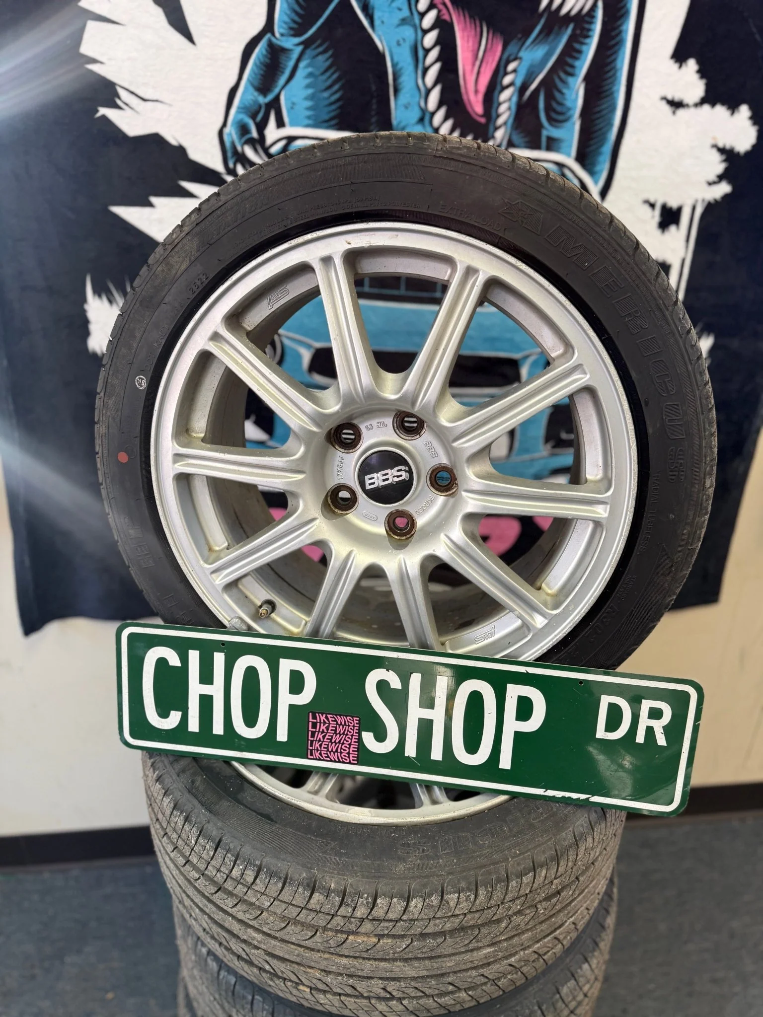 OEM BBS Subaru STi wheels forged 5x114 2005-2007 clear brembos WRX SWAP & center caps - Image 19