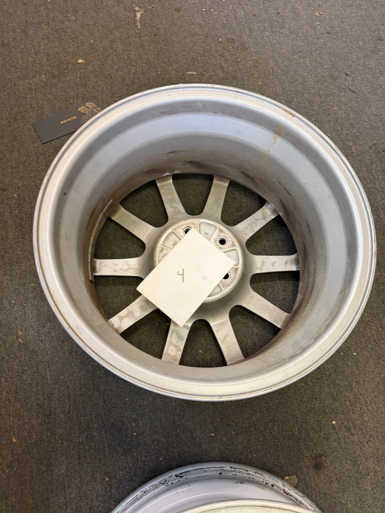 OEM BBS Subaru STi Wheels Forged 5x114 2005-2007 WRX SWAP w/ Center Caps +53 - Image 14