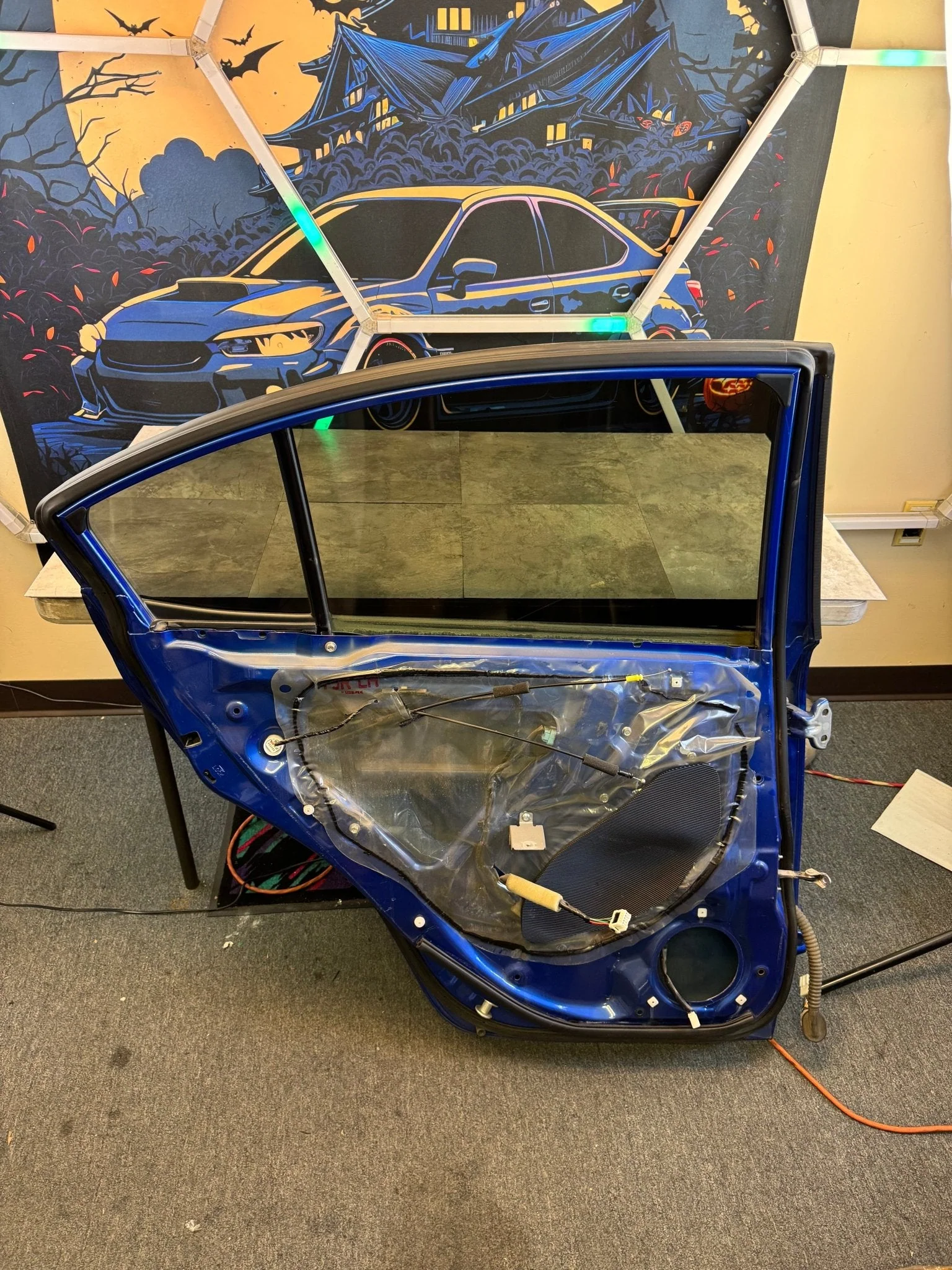2015-2021 Subaru WRX STi WRB OEM Driver Side Rear Passenger Rear Left Door - Image 14
