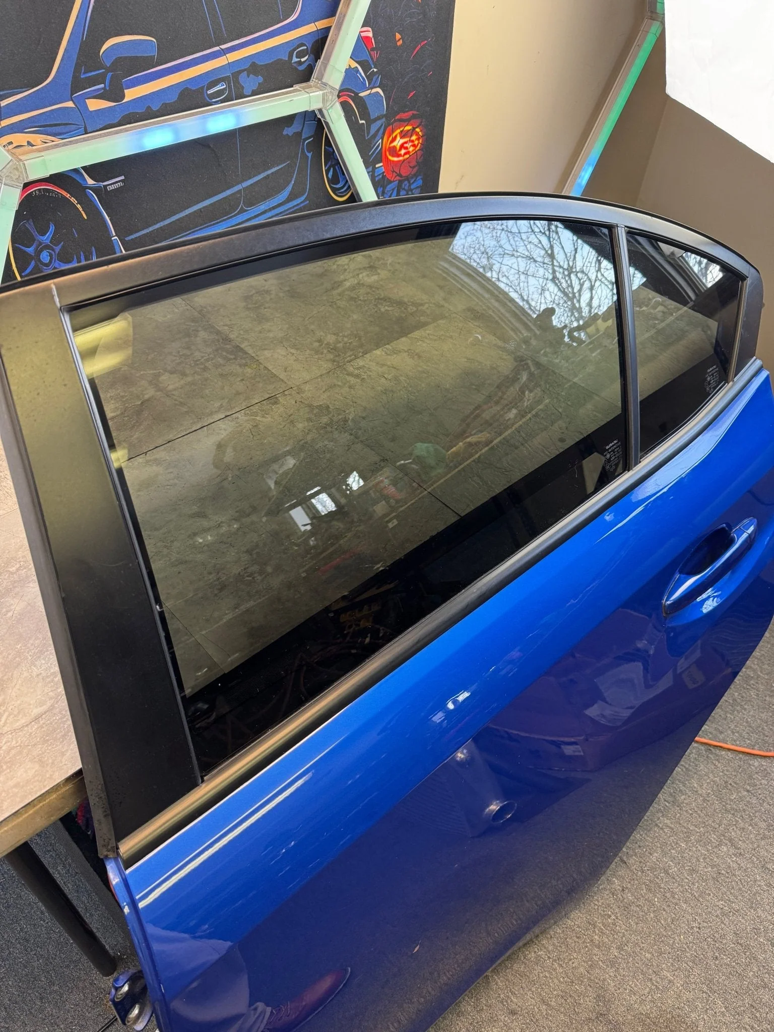 2015-2021 Subaru WRX STi WRB OEM Driver Side Rear Passenger Rear Left Door - Image 2
