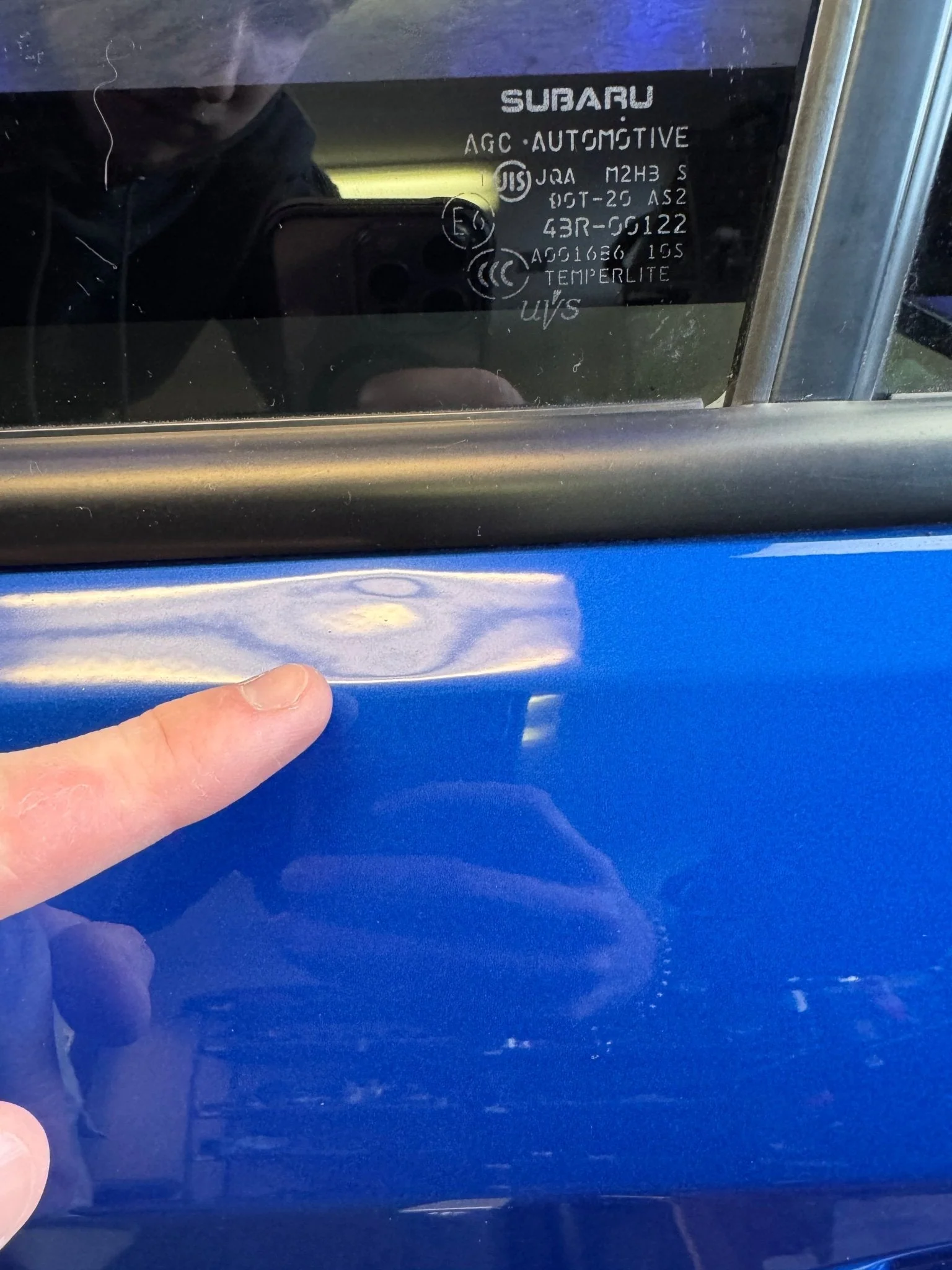 2015-2021 Subaru WRX STi WRB OEM Driver Side Rear Passenger Rear Left Door - Image 4