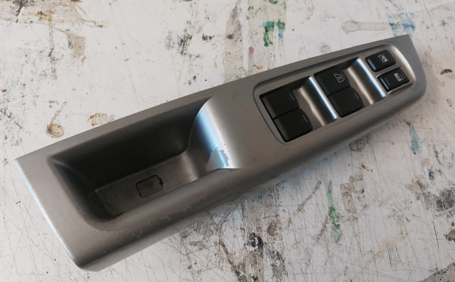 2008-2010 Subaru Impreza WRX STi OEM Fr LH Master Window Switch Panel / FXT E2