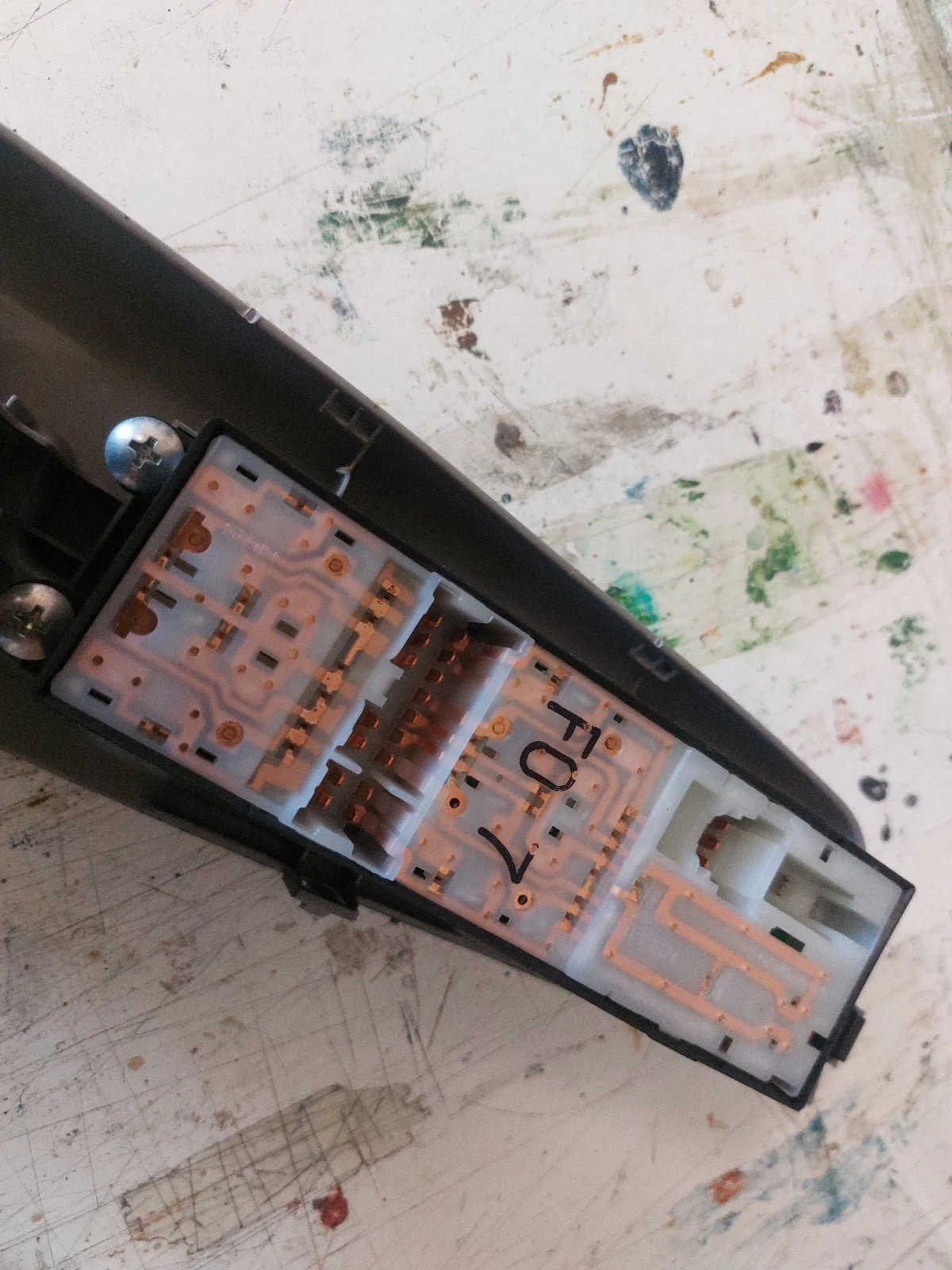 2008-2010 Subaru Impreza WRX STi OEM Fr LH Master Window Switch Panel / FXT E2 - Image 10