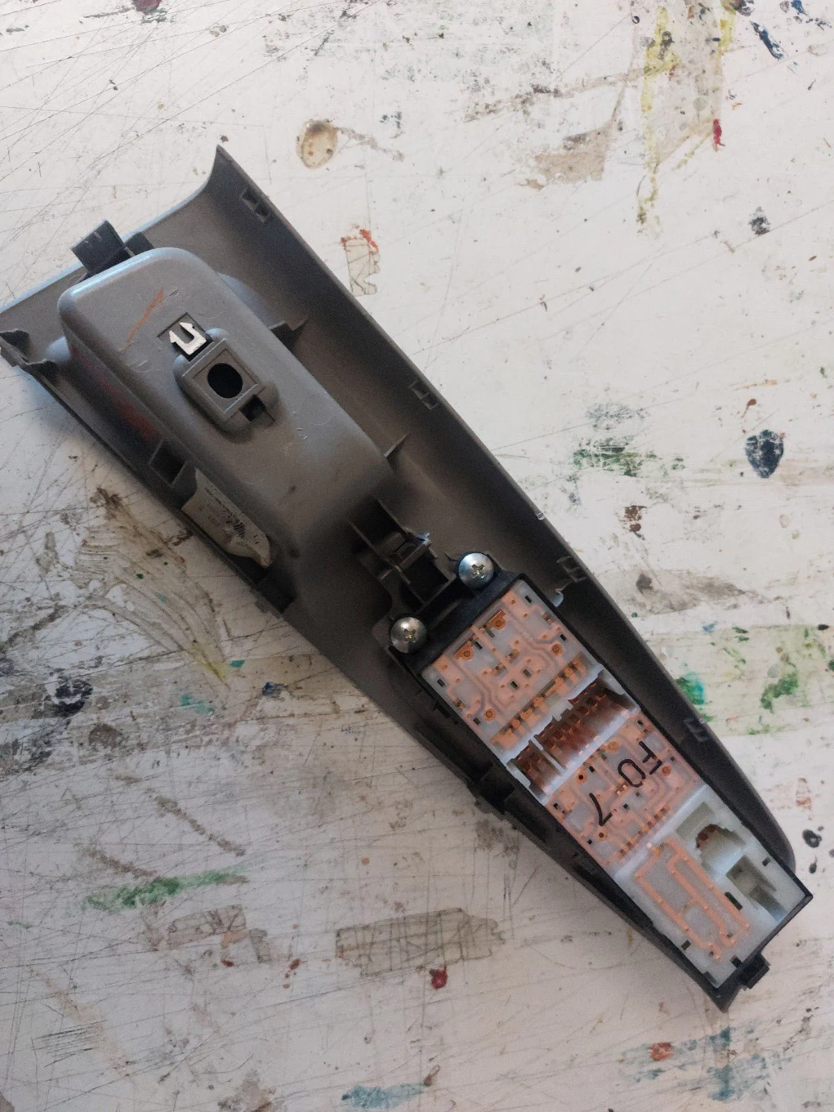 2008-2010 Subaru Impreza WRX STi OEM Fr LH Master Window Switch Panel / FXT E2 - Image 8