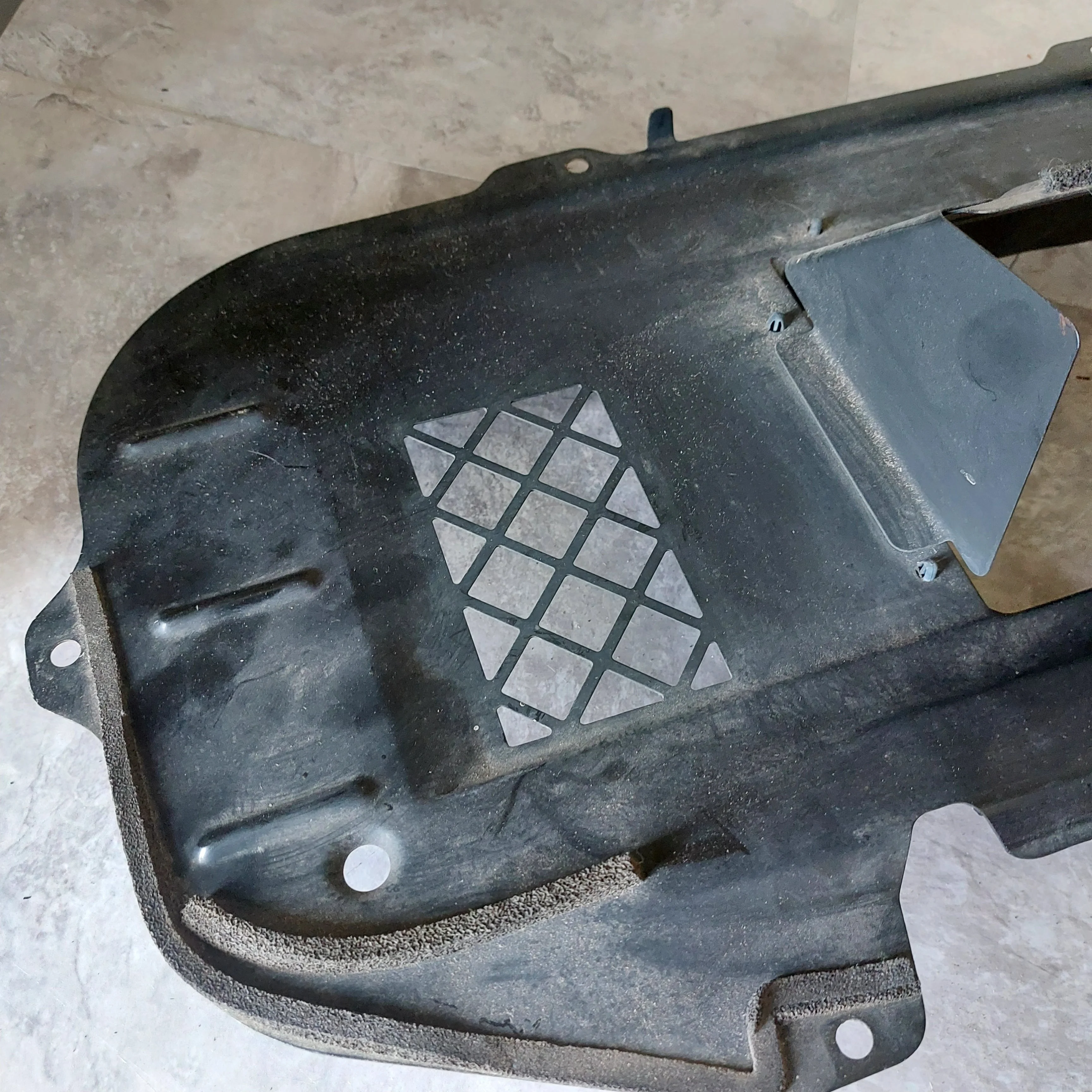 2004-2005 Subaru Impreza WRX Hood OEM Scoop Splitter - Image 2