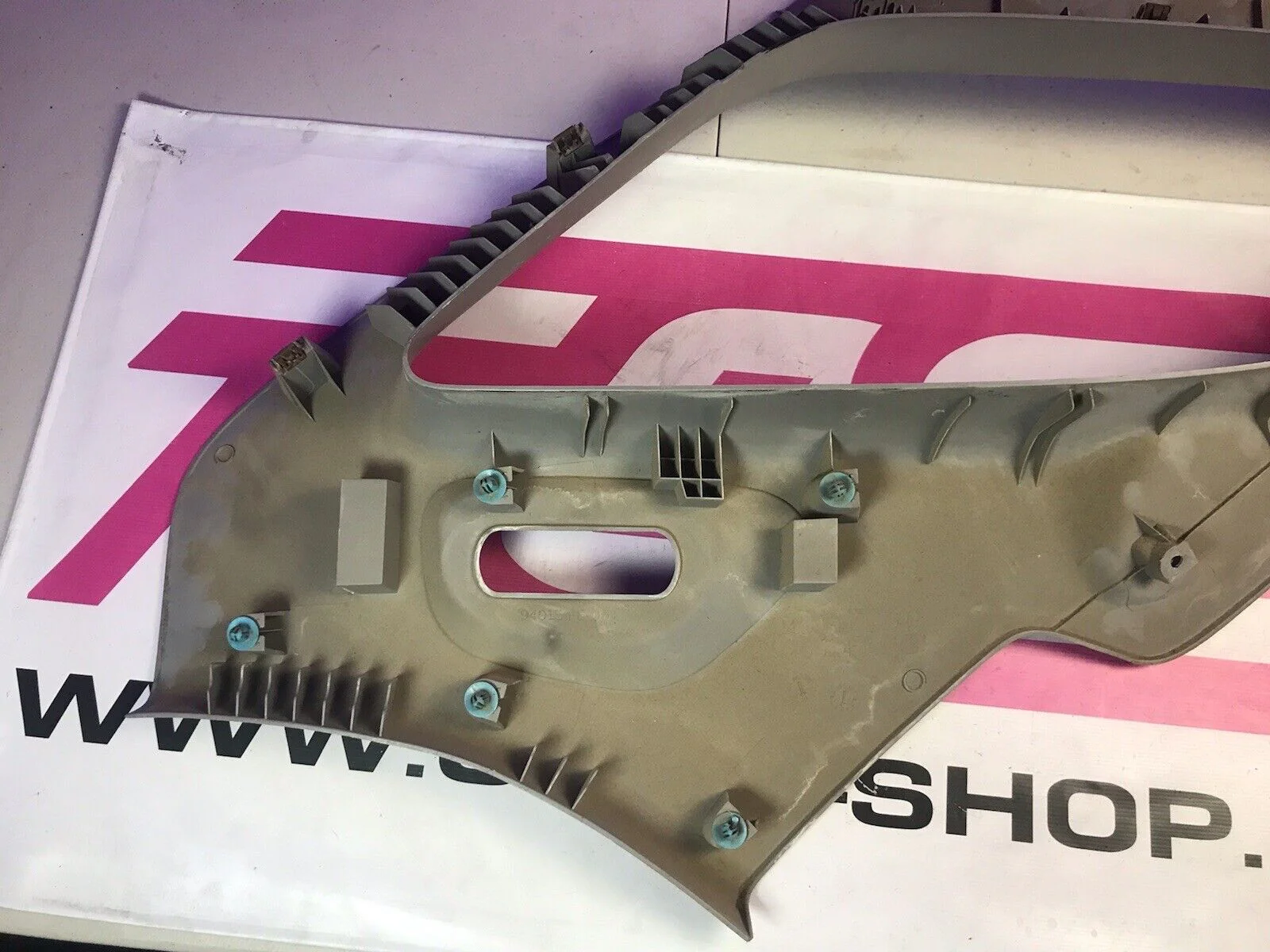 2002-2007 Subaru Impreza WRX LH OEM Driver Side C Pillar Trim - Image 6