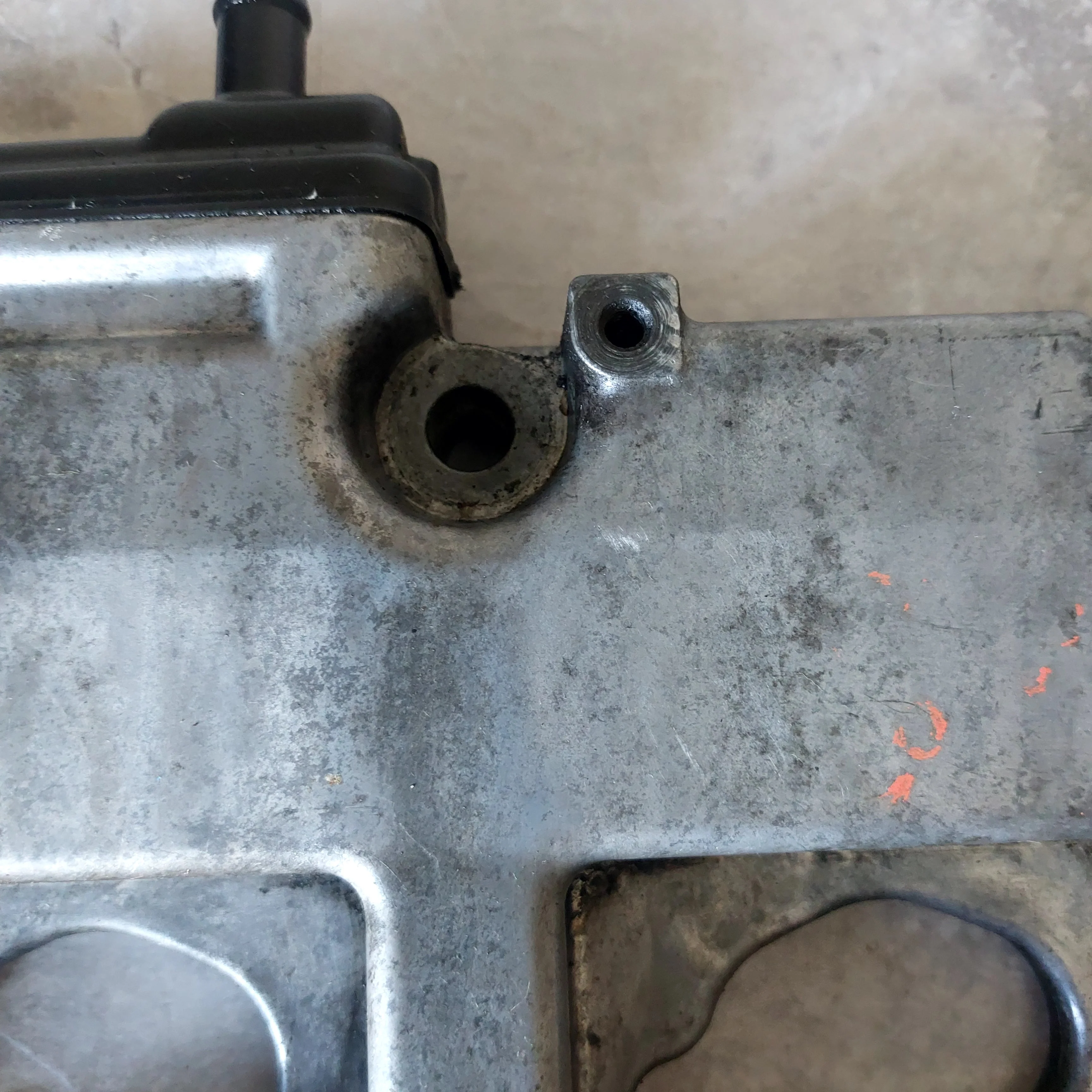 2002-2005 Subaru Impreza WRX RH OEM Pass Side Valve Cover - Image 3