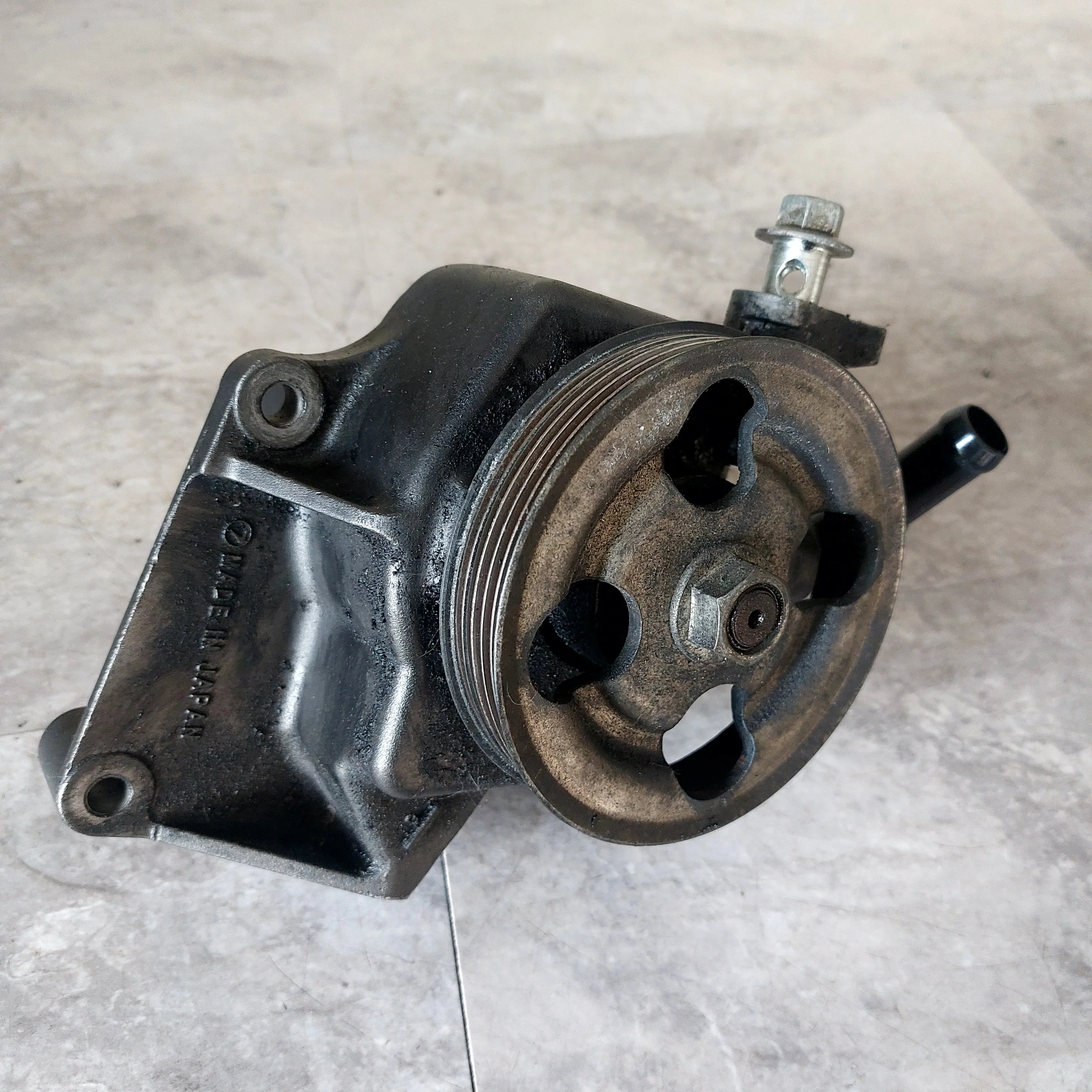 2008- 2021 Subaru WRX STi Power OEM Steering Pump Bracket KOYO EJ