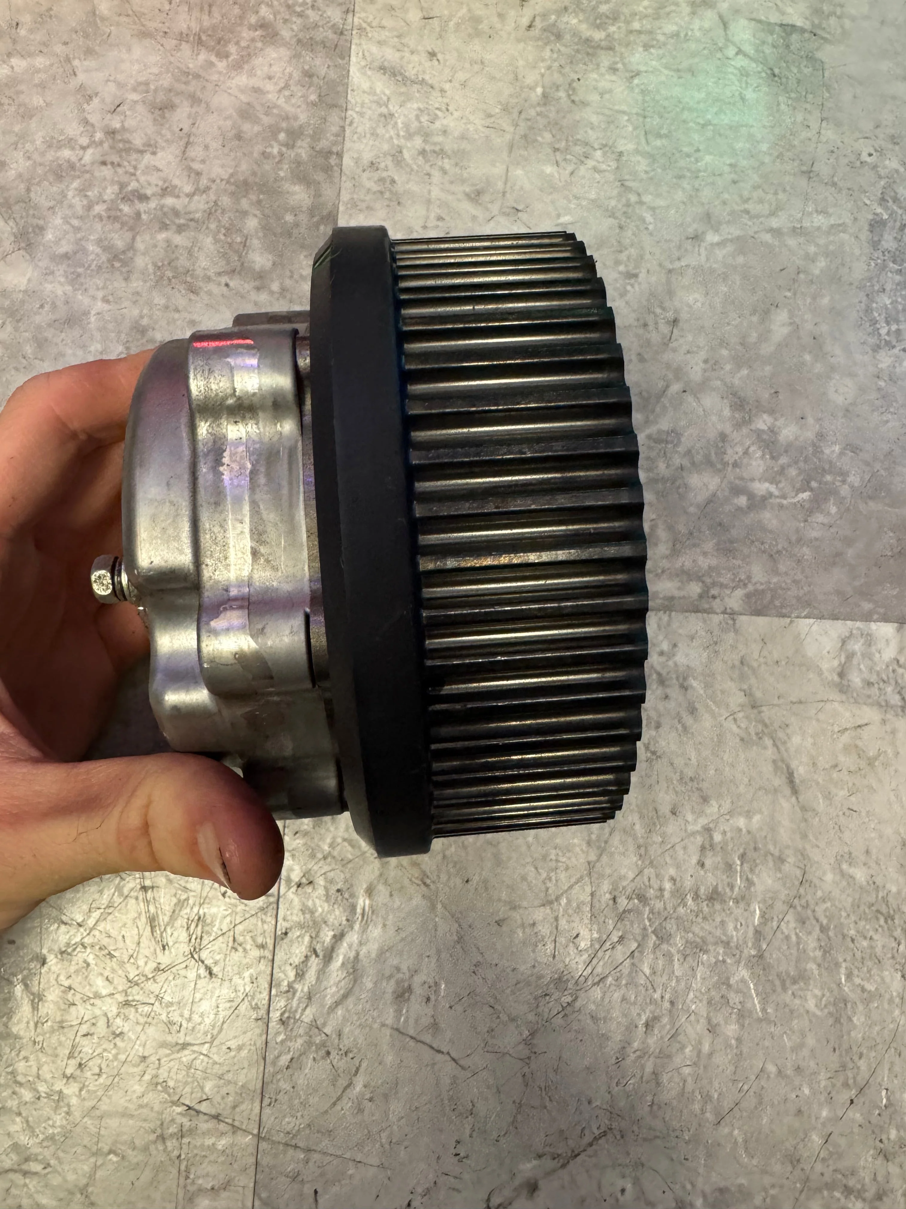2004-2021 Subaru WRX STi Intake OEM Right RH Intake Cam Gear Cover And Bolt - Image 5