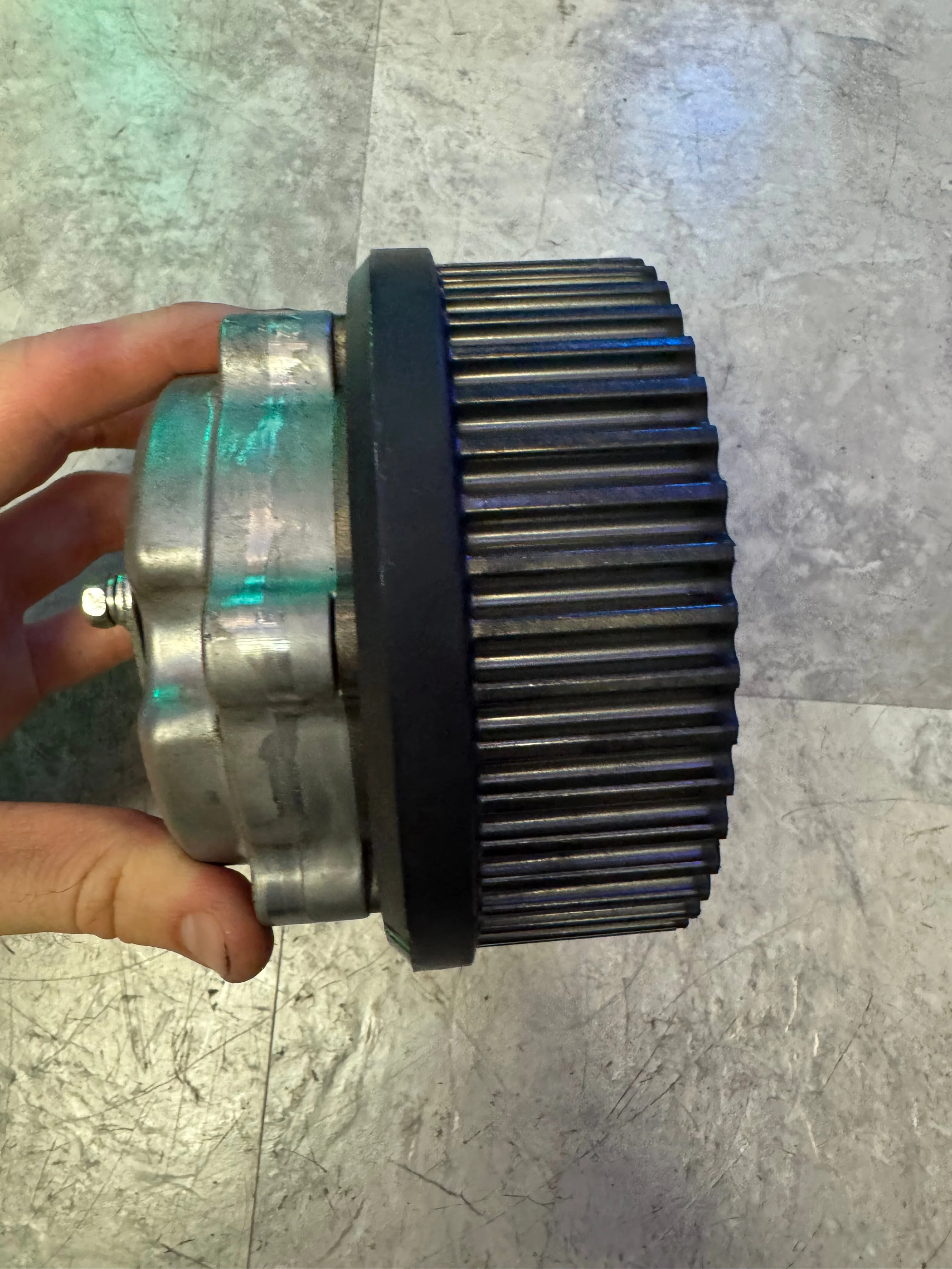2004-2021 Subaru WRX STi Intake OEM Right RH Intake Cam Gear Cover And Bolt - Image 6