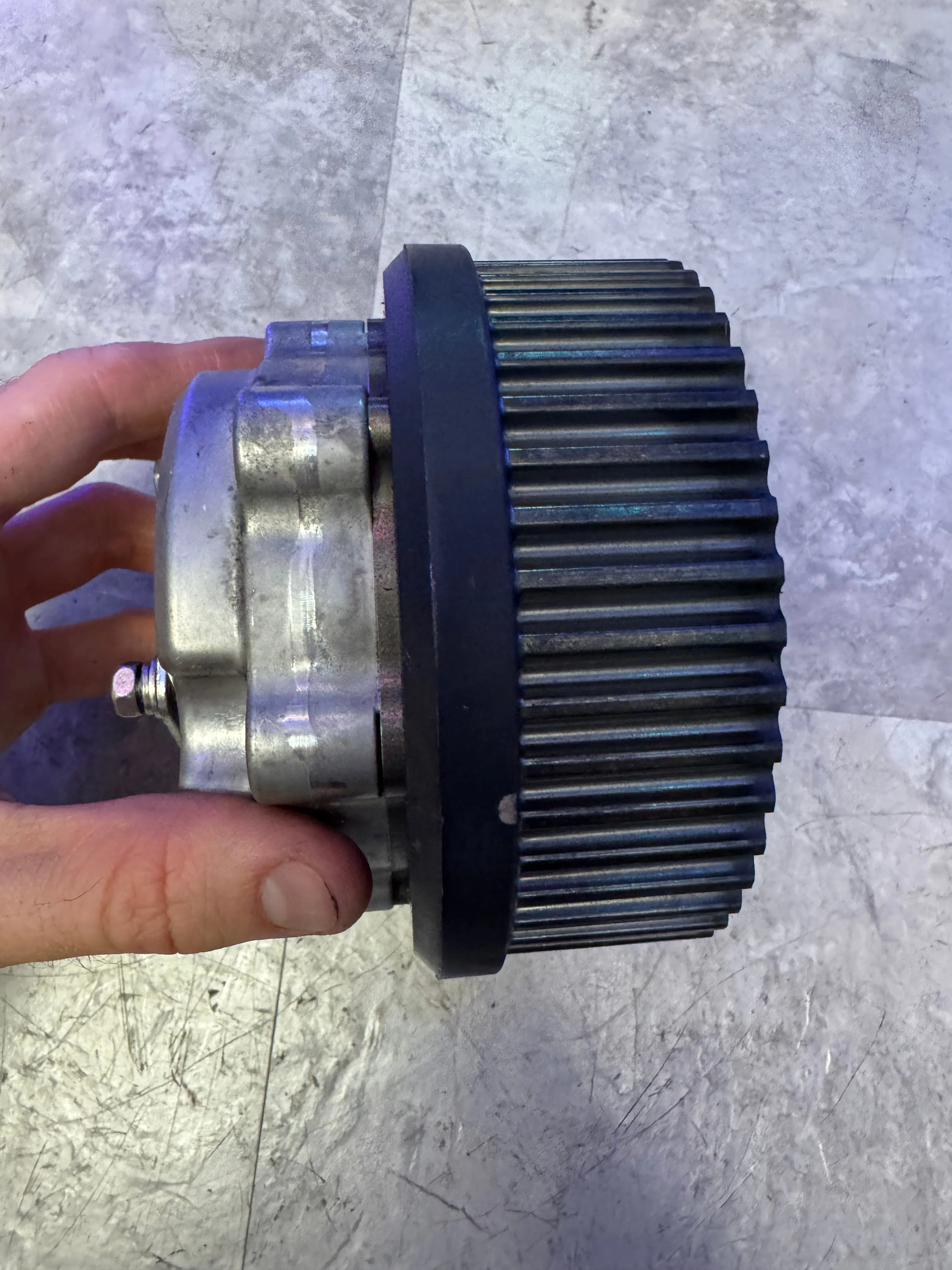 2004-2021 Subaru WRX STi Intake OEM Right RH Intake Cam Gear Cover And Bolt - Image 8