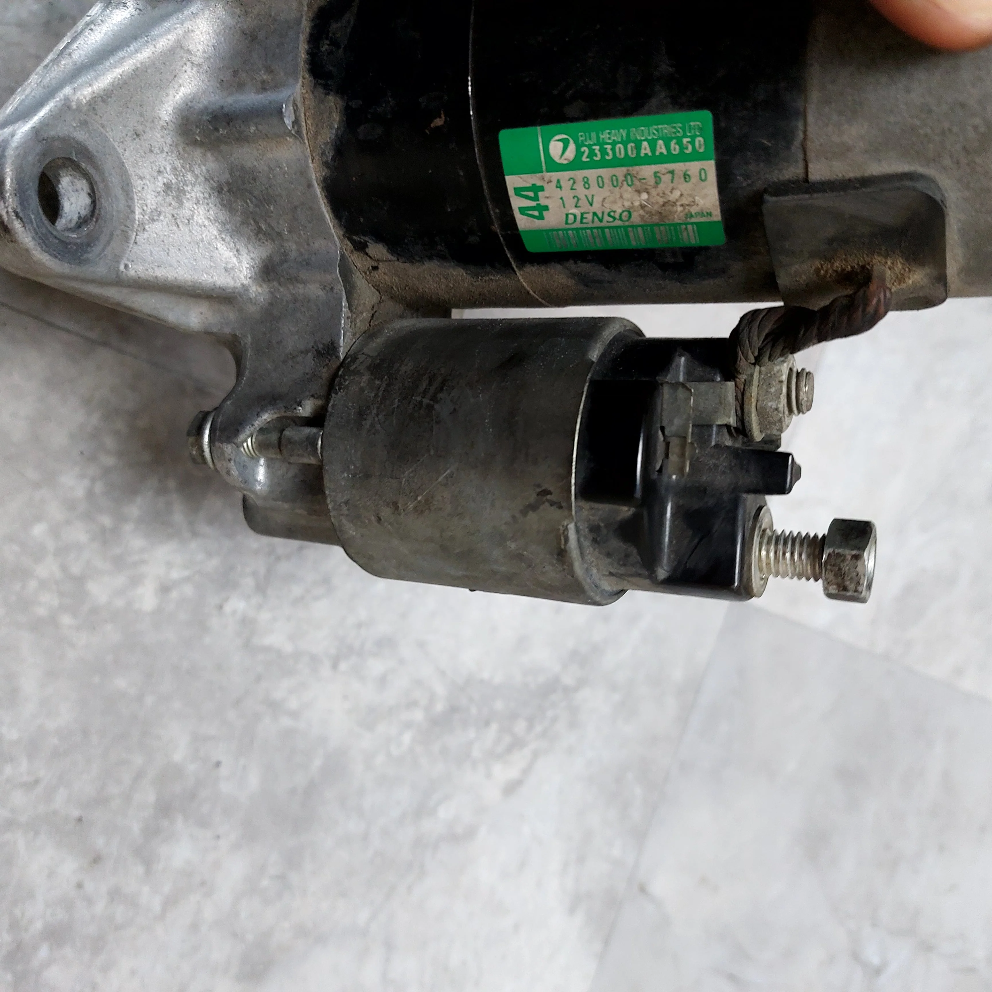 2008-2021 Subaru STi Starter Motor OEM Assembly - Image 10