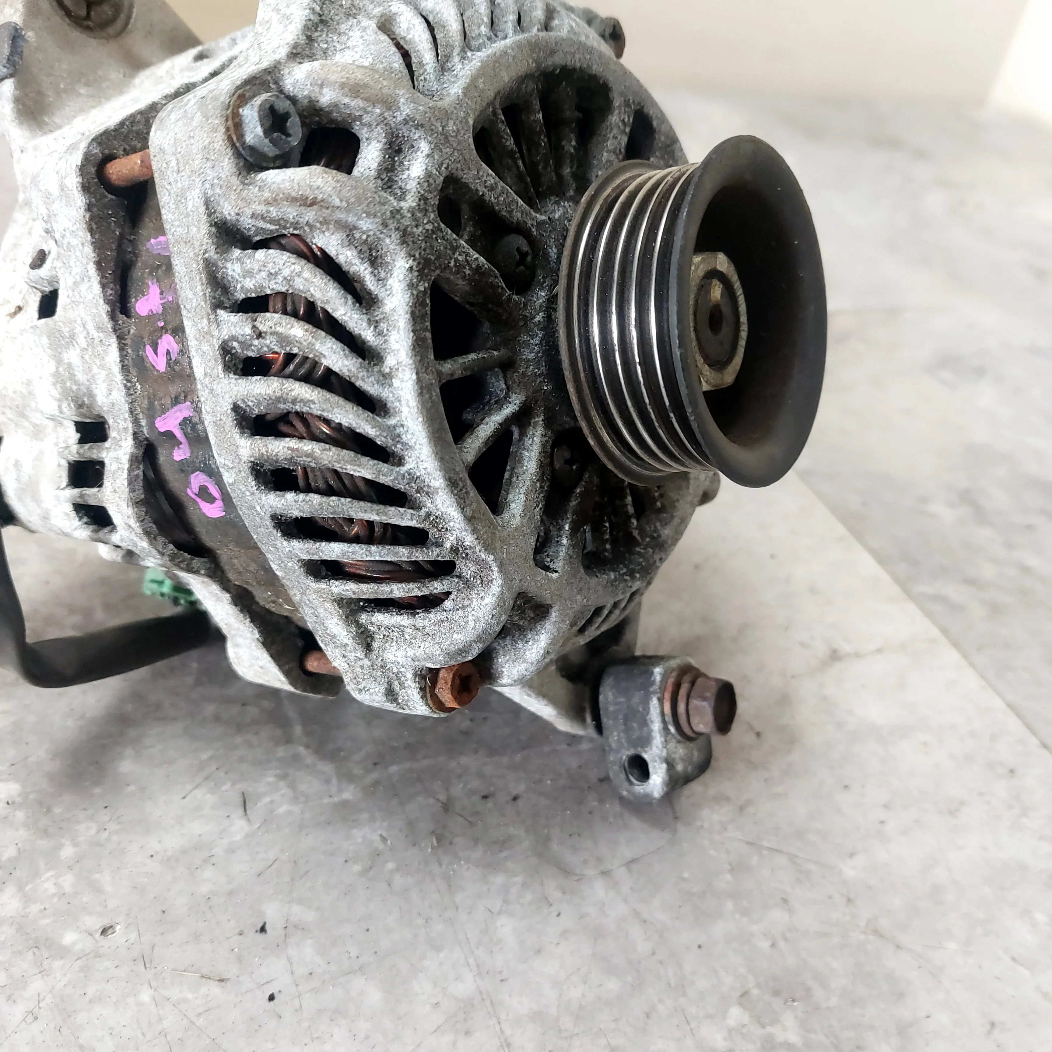 2004-2021 Subaru WRX STi Alternator OEM EJ Turbo Used F4 - Image 6