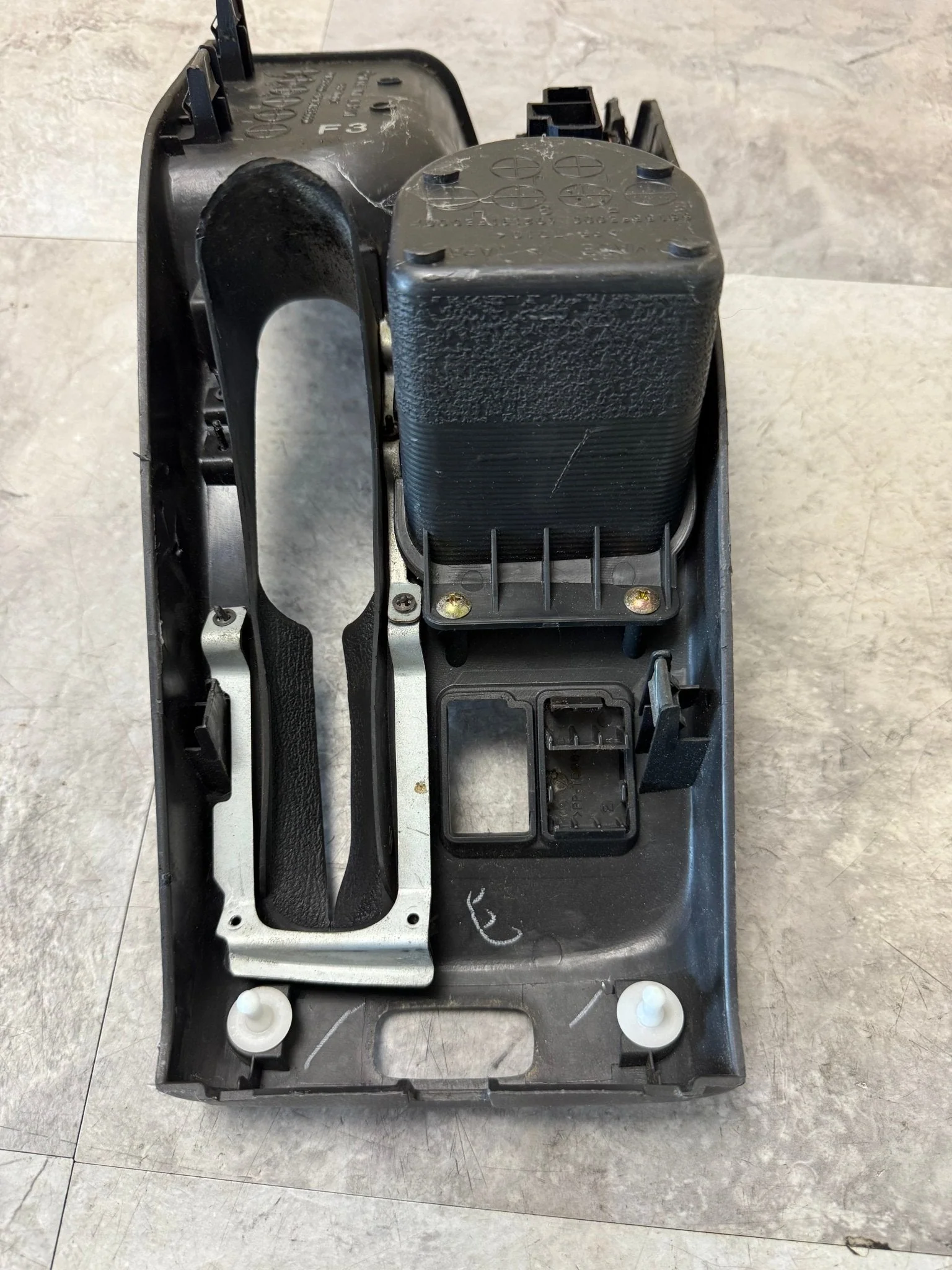 2002-2004 Subaru Impreza WRX STi OEM Center Console E Brake Cup Holder Trim Side Mirror Regulator - Image 4