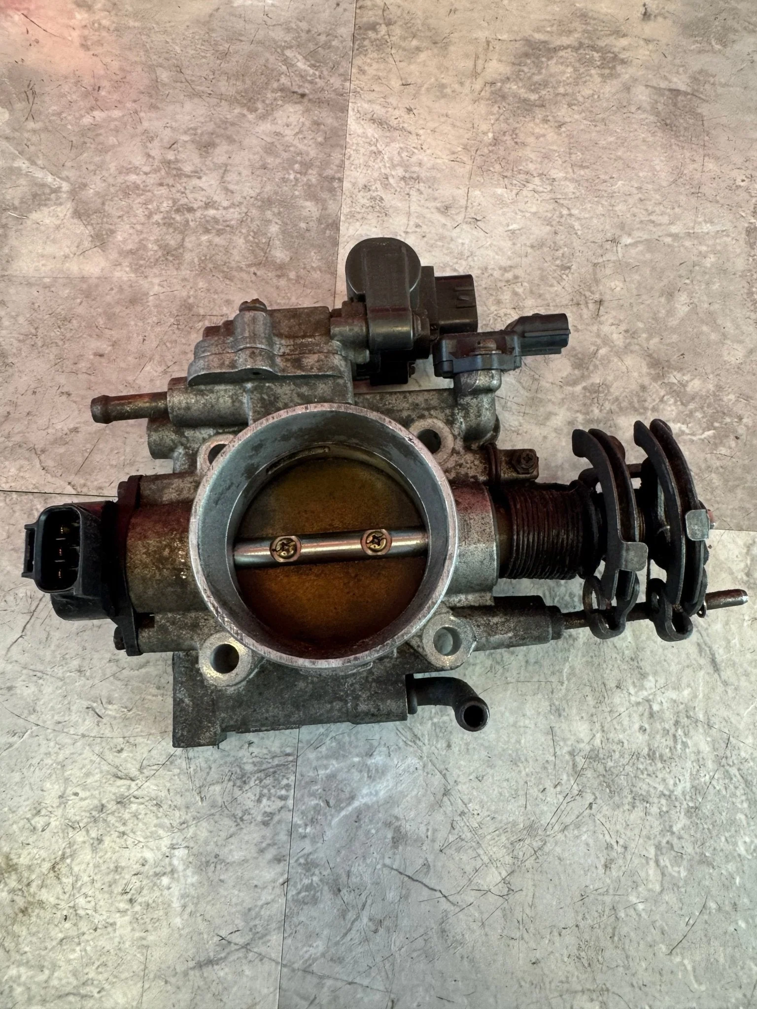 2002-2005 Subaru Impreza WRX Drive OEM By Cable Throttle Body Bolts - Image 2