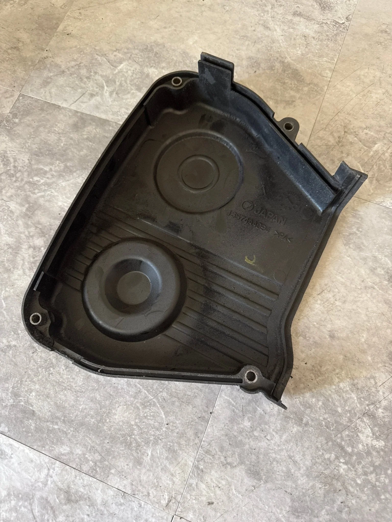 2002-2014 Subaru Impreza WRX STi OEM Timing Belt Cover LH (5) - Image 2