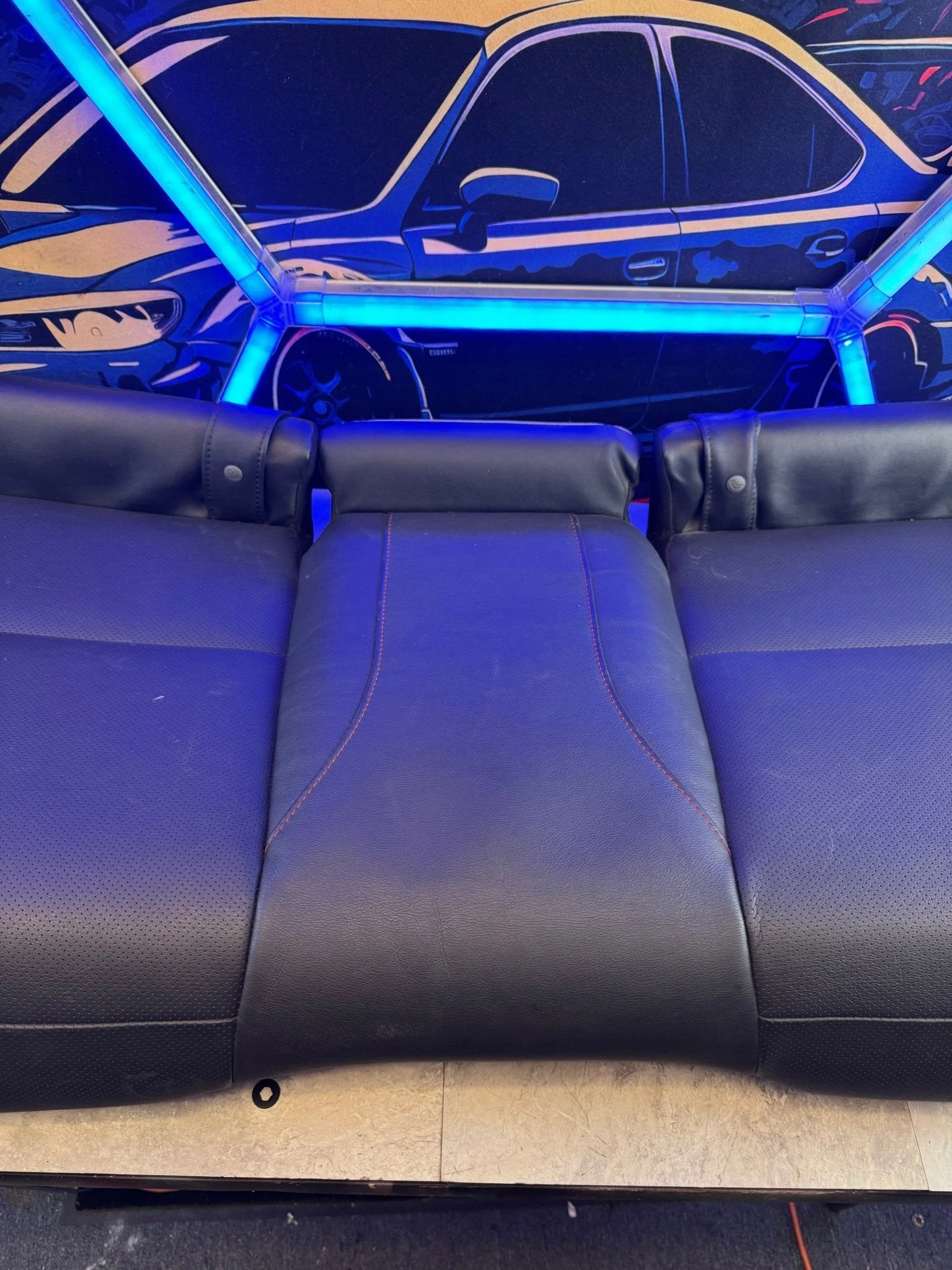 2015-2021 Subaru WRX STi Rear OEM Seat Lower Bottom Cushion - Image 3