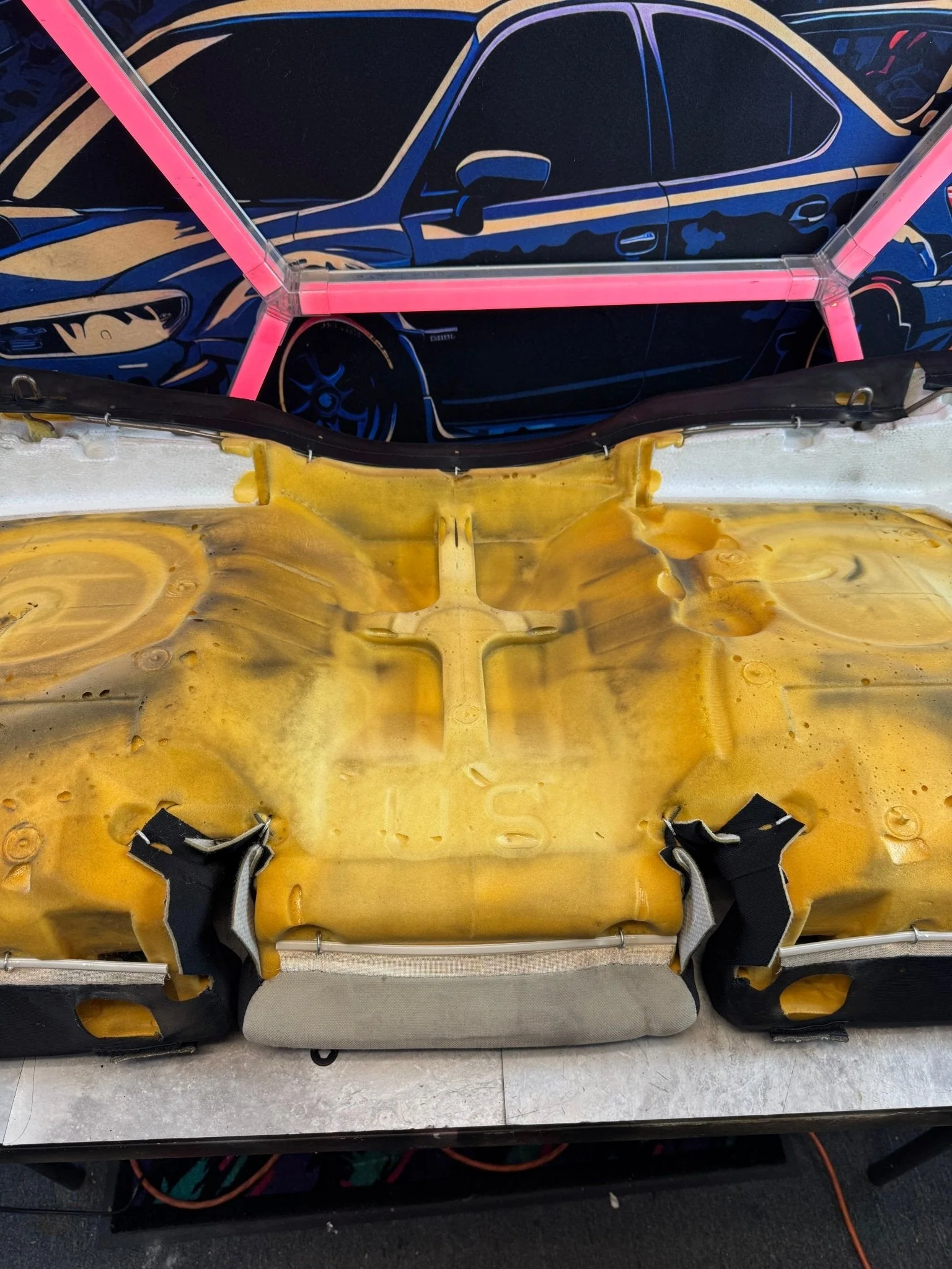 2015-2021 Subaru WRX STi Rear OEM Seat Lower Bottom Cushion - Image 7