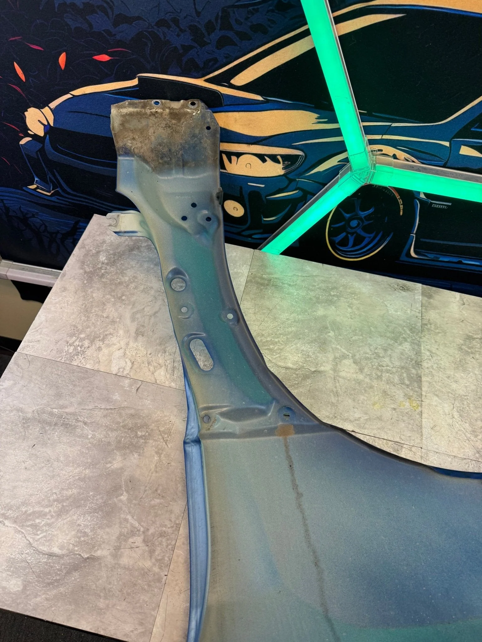 2015-2021 Subaru WRX STi WRB OEM Passenger Side Fender - Image 9