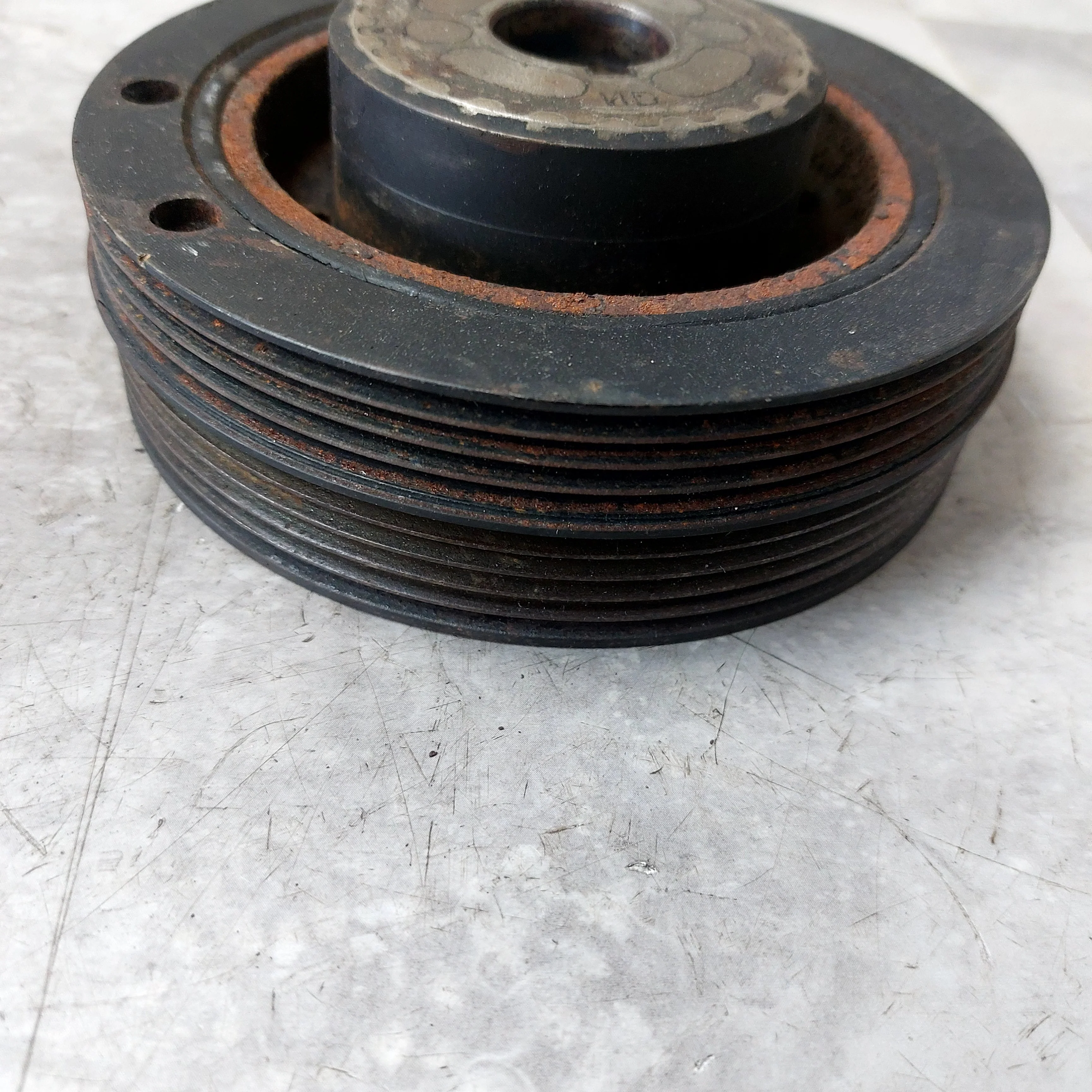 2002-2005 Subaru WRX Crankshaft Pulley OEM Harmonic Balancer Ej205 I3 - Image 2