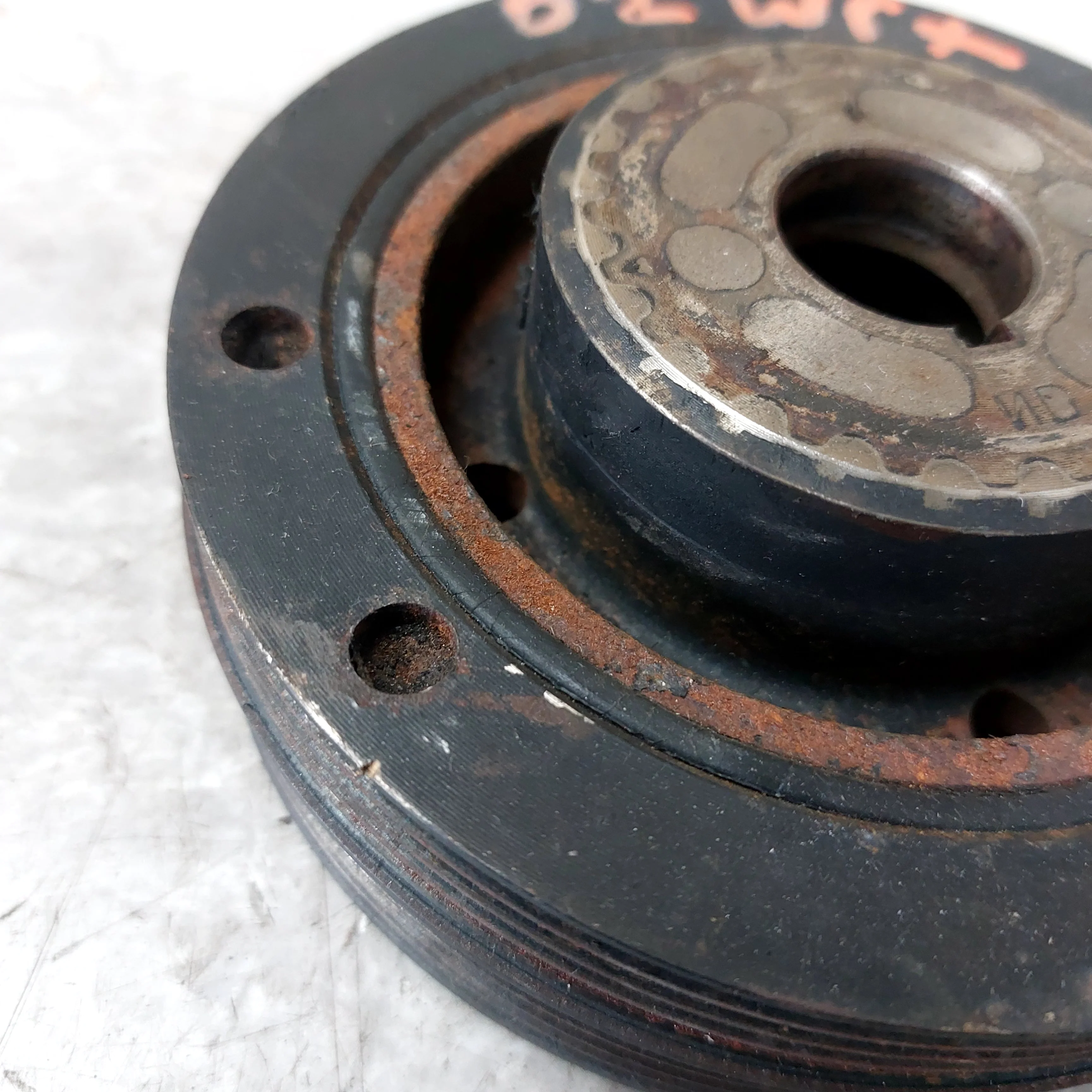 2002-2005 Subaru WRX Crankshaft Pulley OEM Harmonic Balancer Ej205 I3 - Image 3