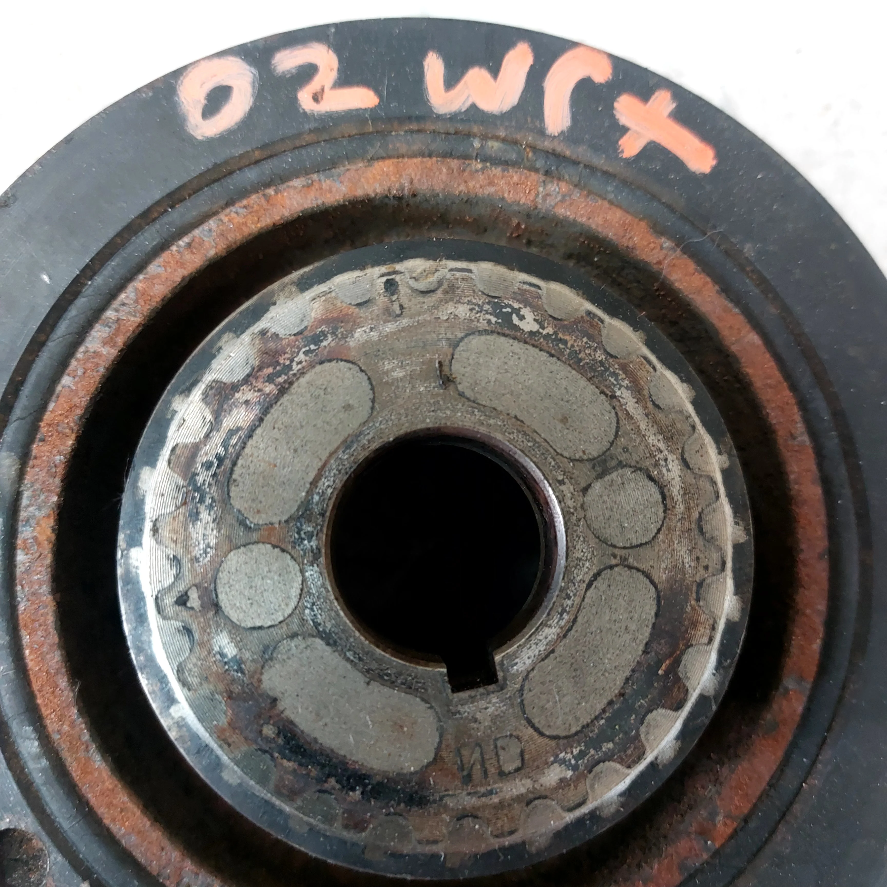 2002-2005 Subaru WRX Crankshaft Pulley OEM Harmonic Balancer Ej205 I3 - Image 4