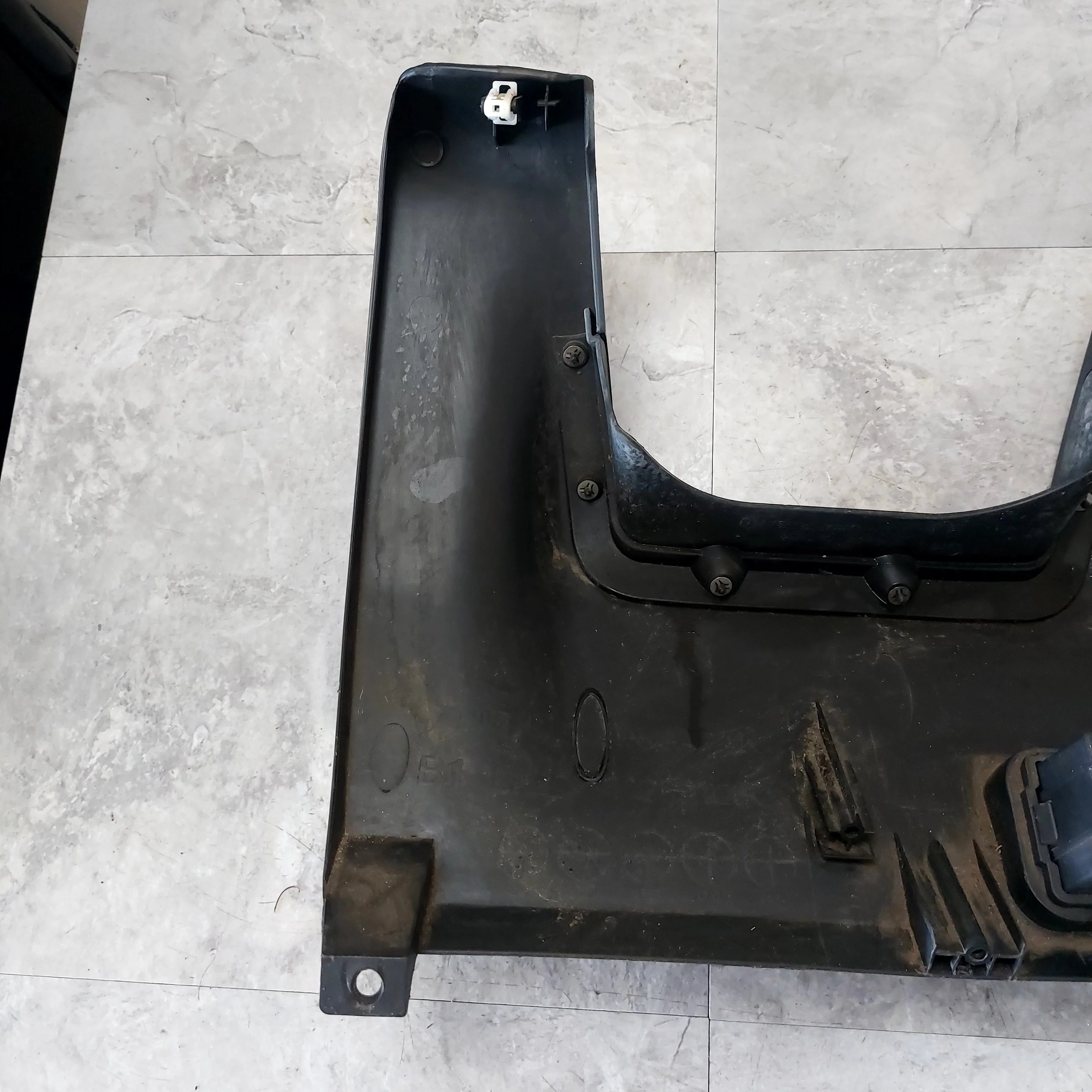 2002-2007 Subaru Impreza WRX STi OEM Under Dash Steering Wheel Kick Trim J2 - Image 9