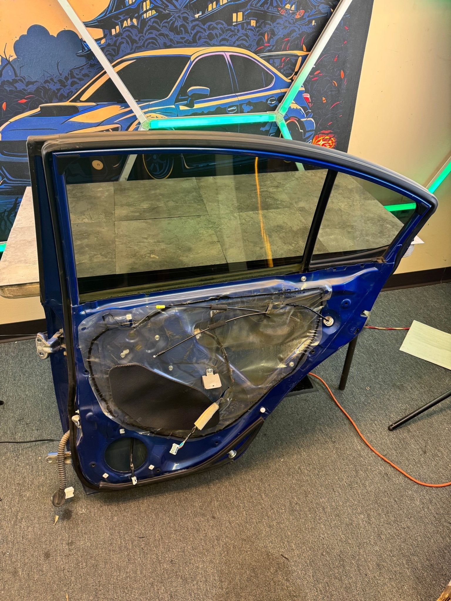 2015-2021 Subaru WRX STi WRB OEM Passenger Side Rear Door - Image 8
