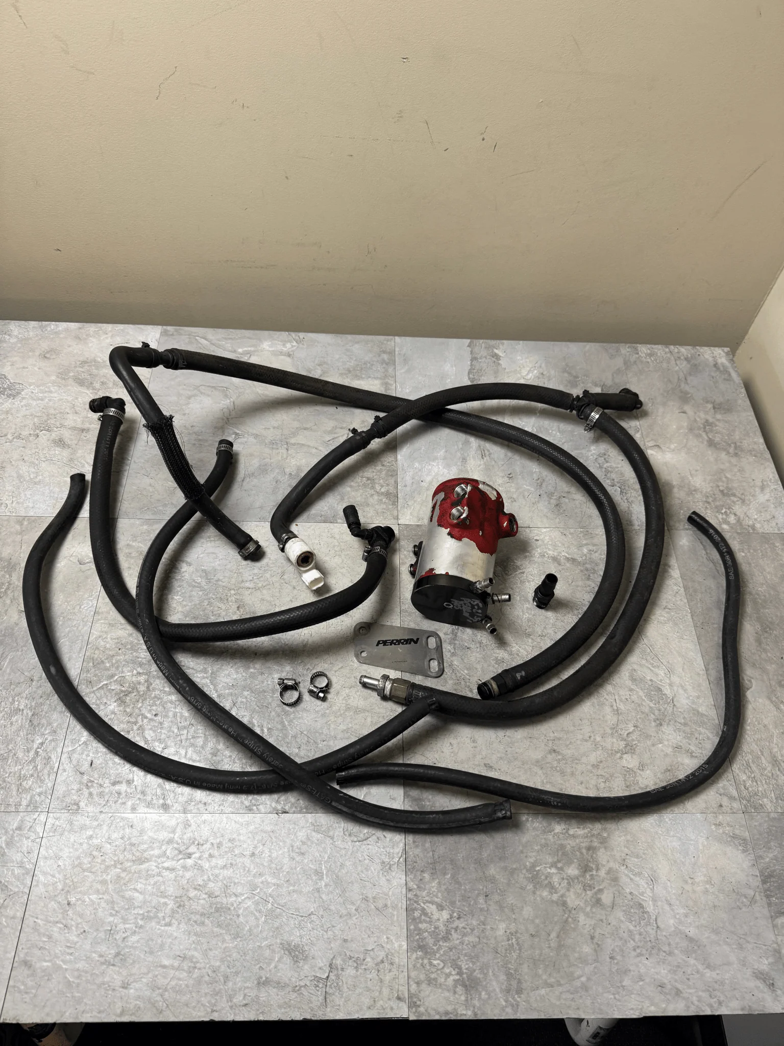 2015-2021 Subaru WRX STi Perrin AOS Kit Hoses M4