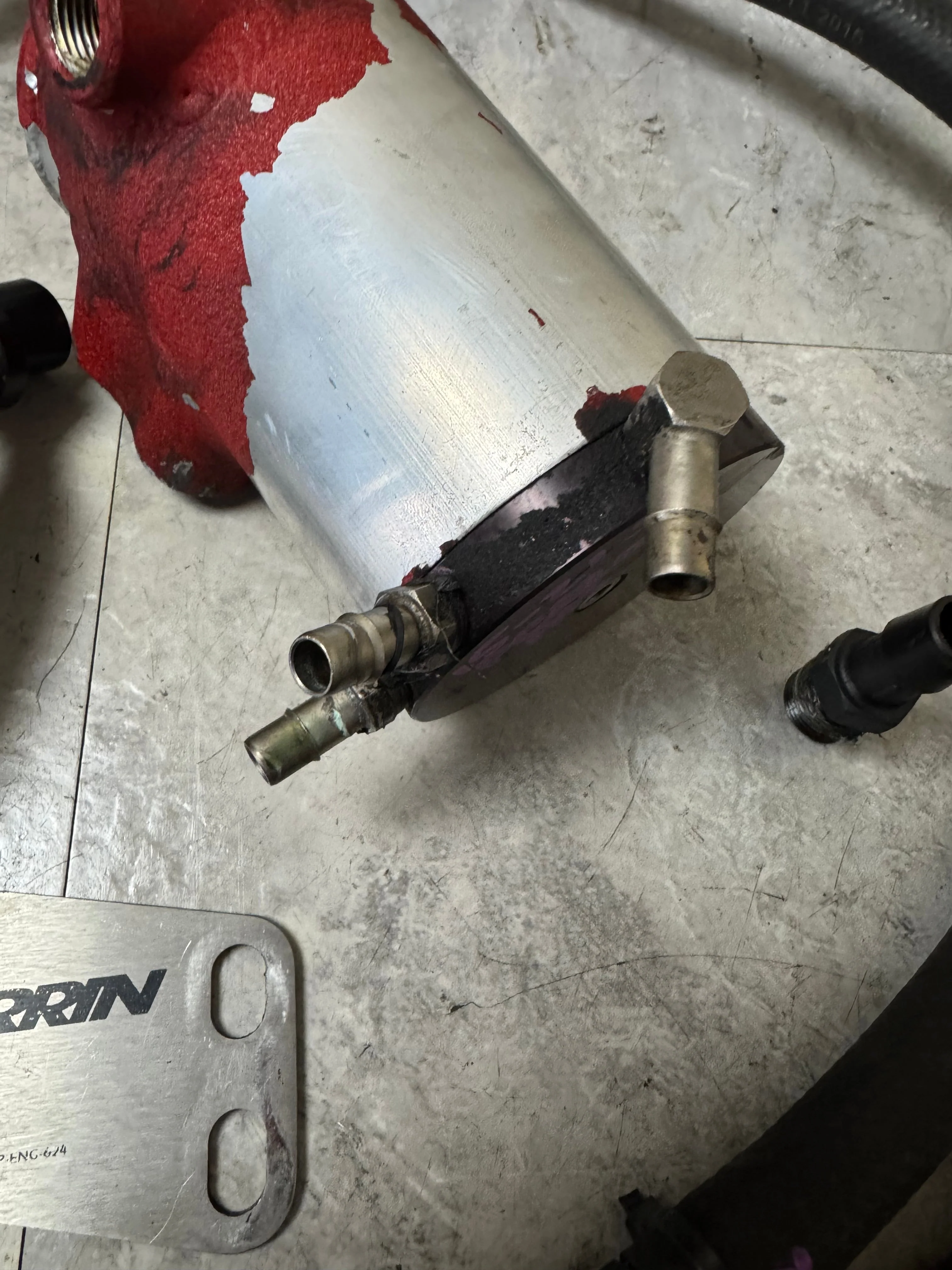 2015-2021 Subaru WRX STi Perrin AOS Kit Hoses M4 - Image 8