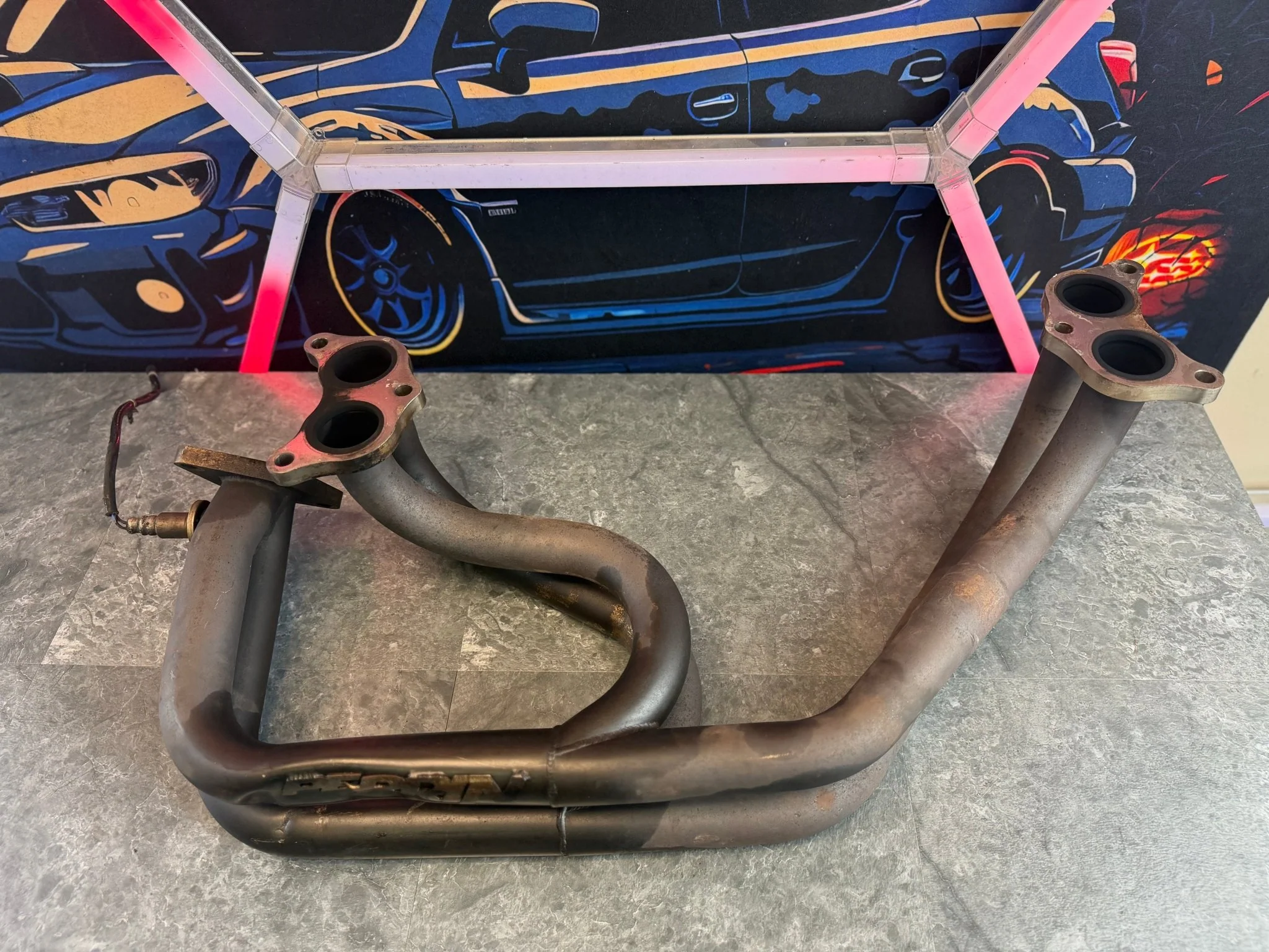PERRIN ELH equal length header “ damaged “ Subaru STi and wrx exhaust manifold