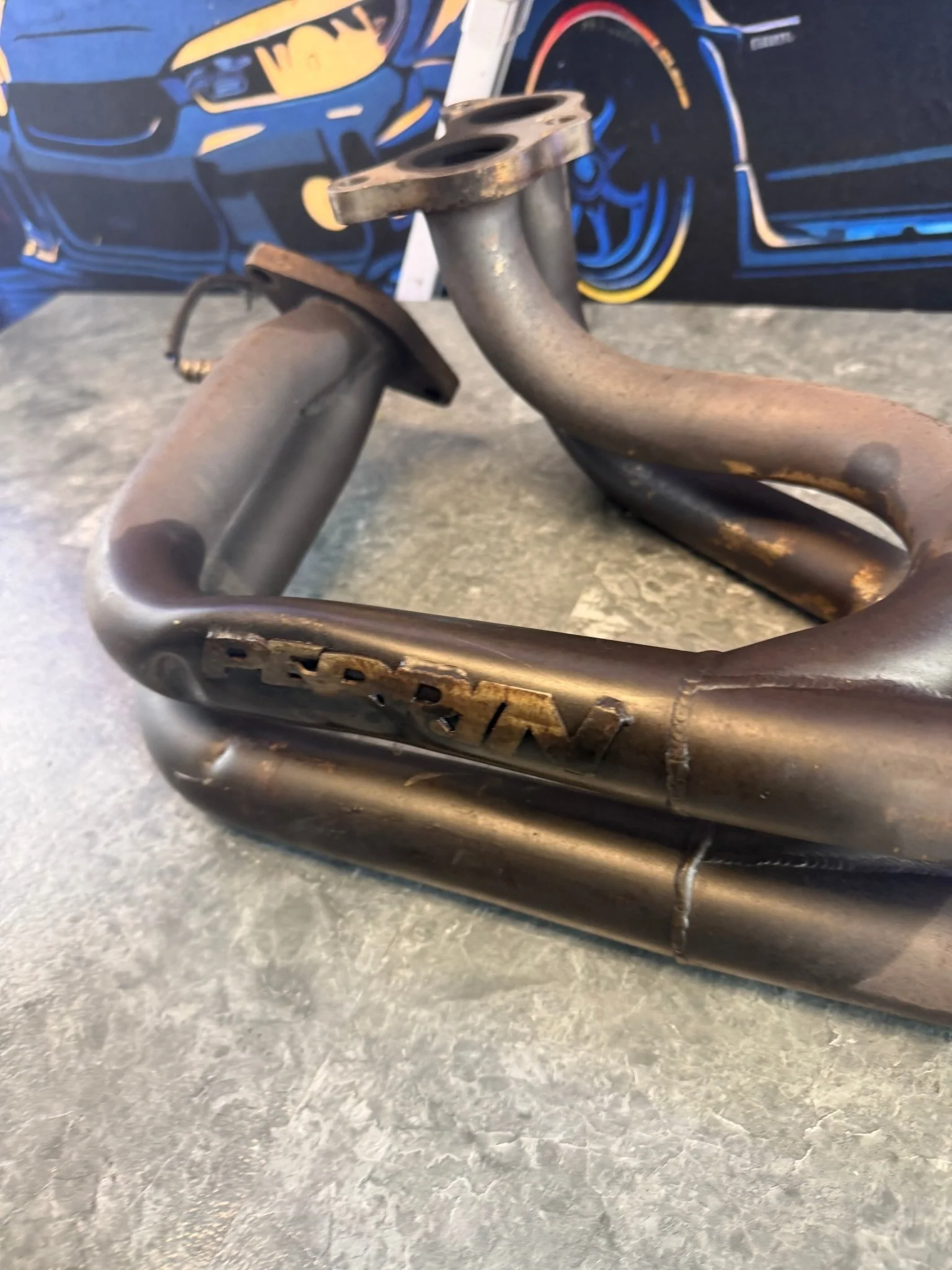 PERRIN ELH equal length header “ damaged “ Subaru STi and wrx exhaust manifold - Image 3