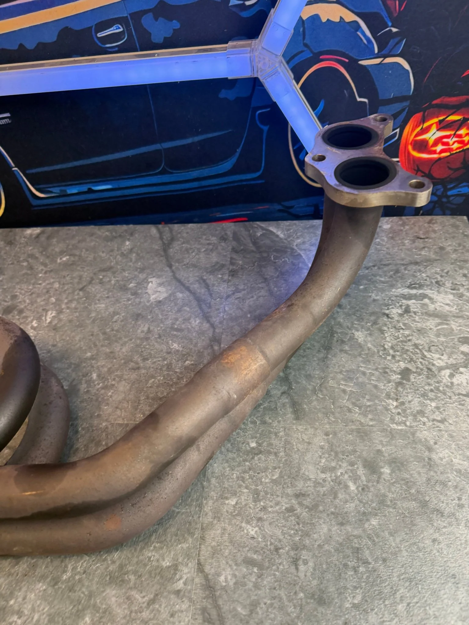 PERRIN ELH equal length header “ damaged “ Subaru STi and wrx exhaust manifold - Image 4
