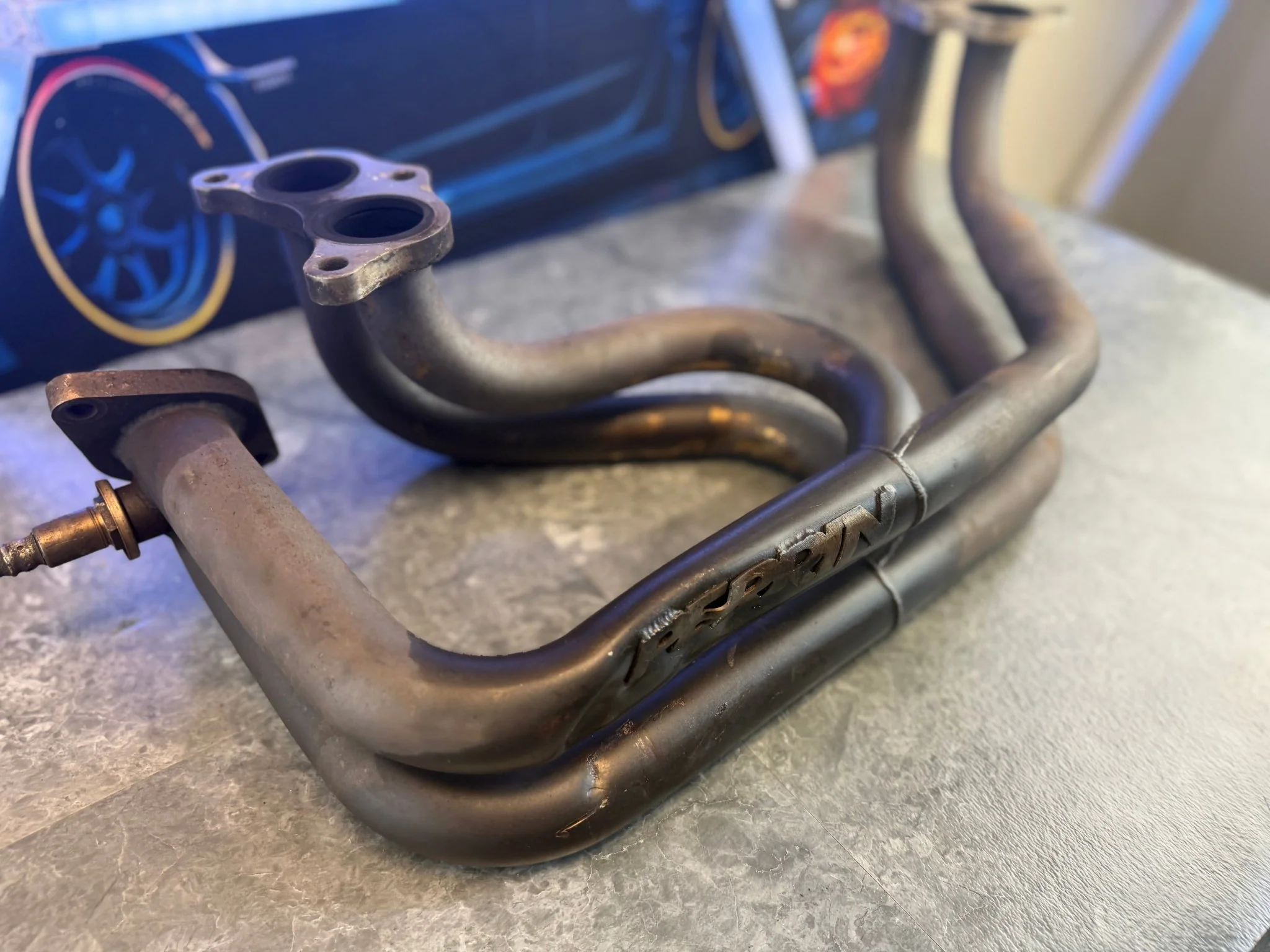 PERRIN ELH equal length header “ damaged “ Subaru STi and wrx exhaust manifold - Image 5