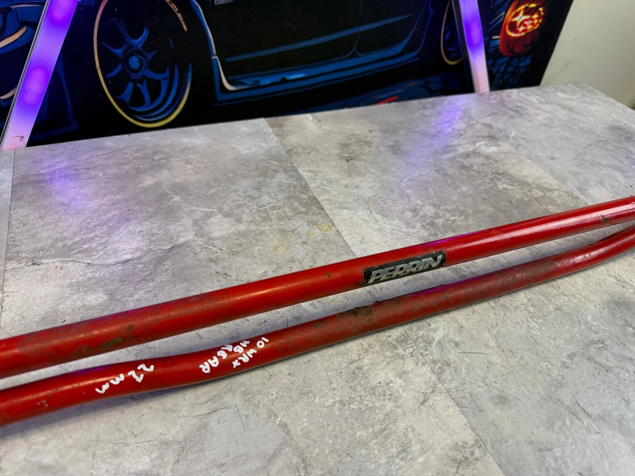 PERRIN front & rear sway bars 22 mm 3 & 2 way adjustable suspension Subaru WRX - Image 5