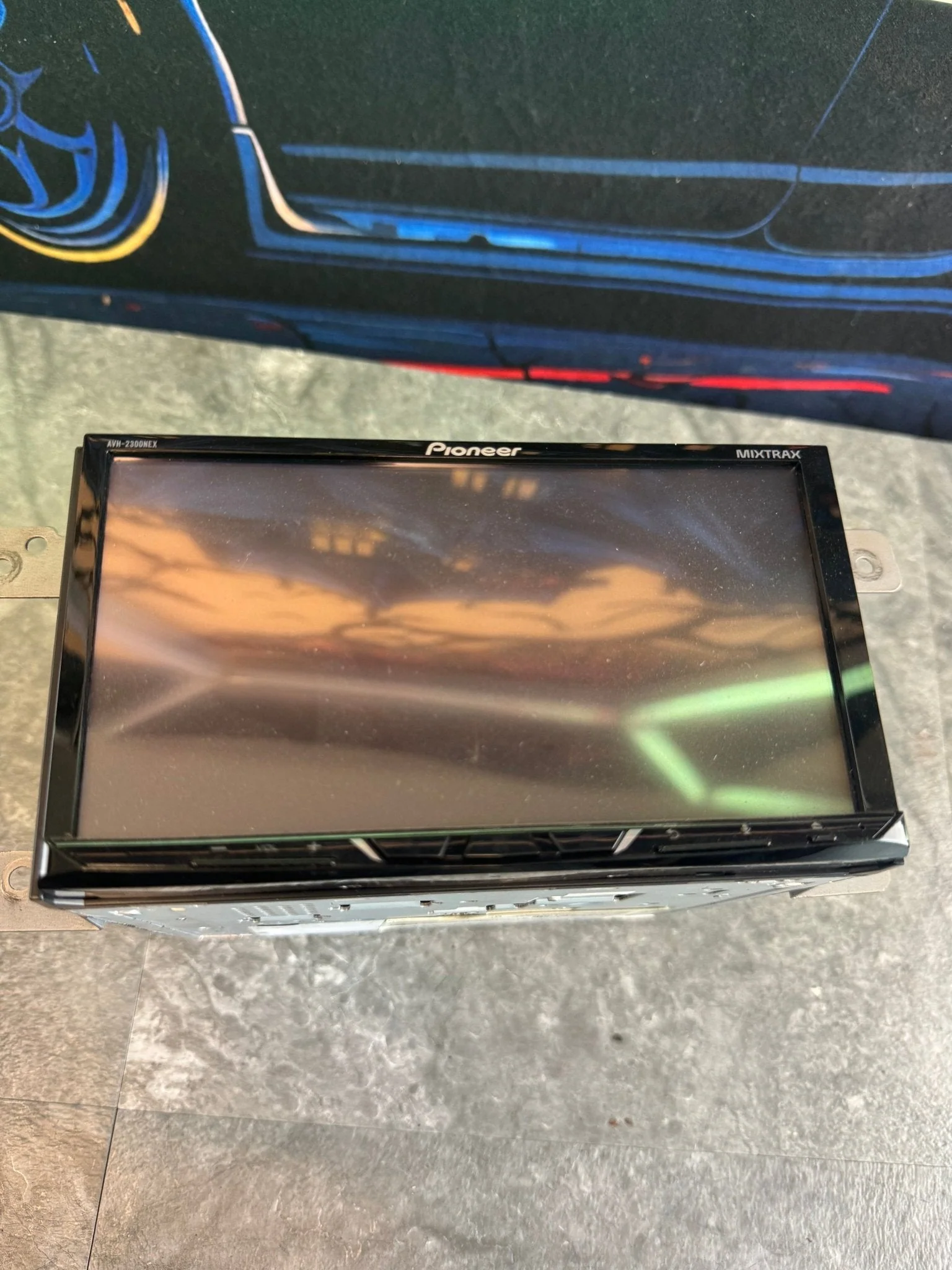 Pioneer AVH-2300NEX Double Din Headunit Radio Assembly Subaru Bracket B5 - Image 3