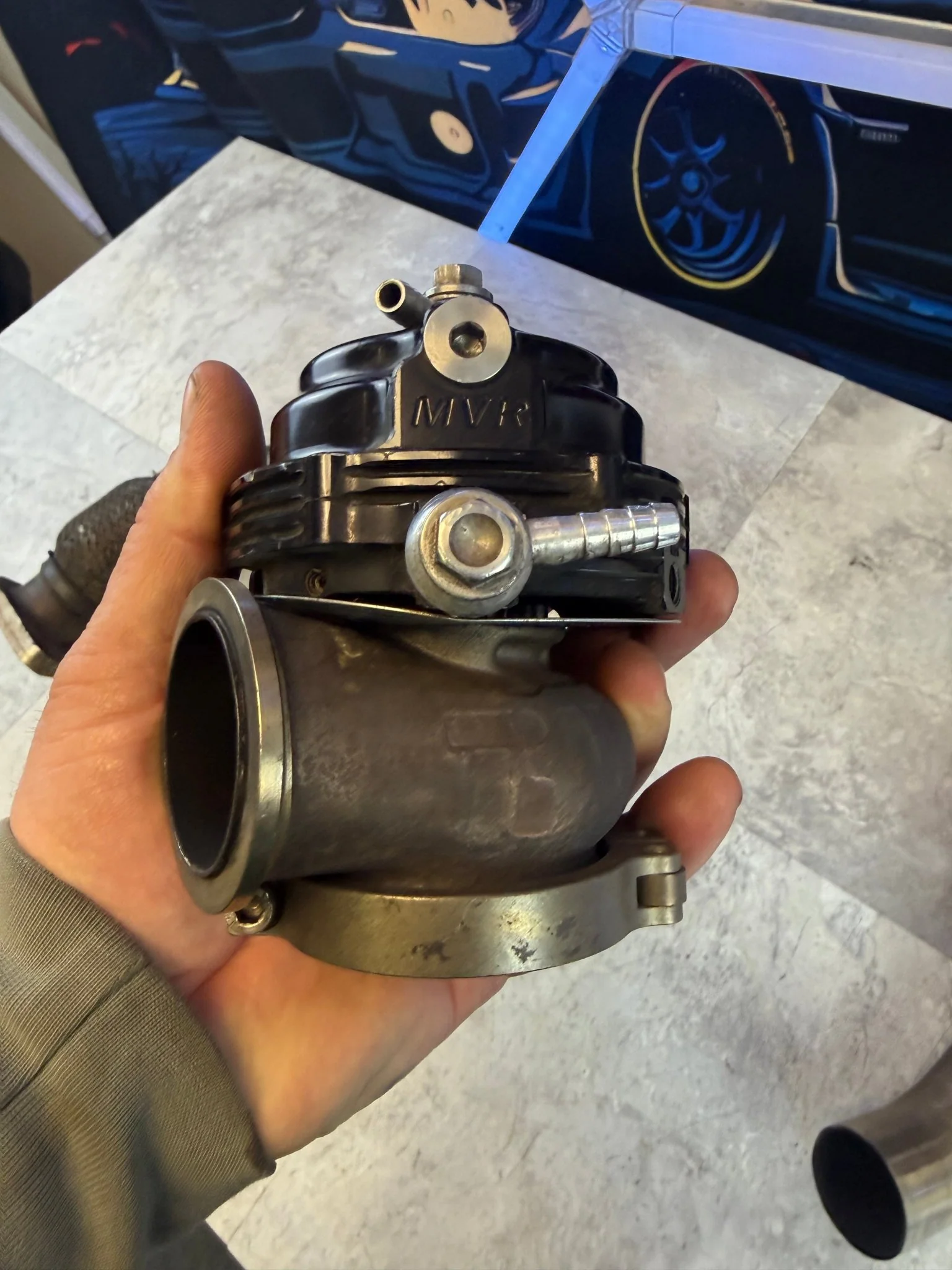 PLM EWG kit 02-14 wrx & 04-21 Subaru STi w/ tial sport 44 MM MVR external wastegate - Image 10